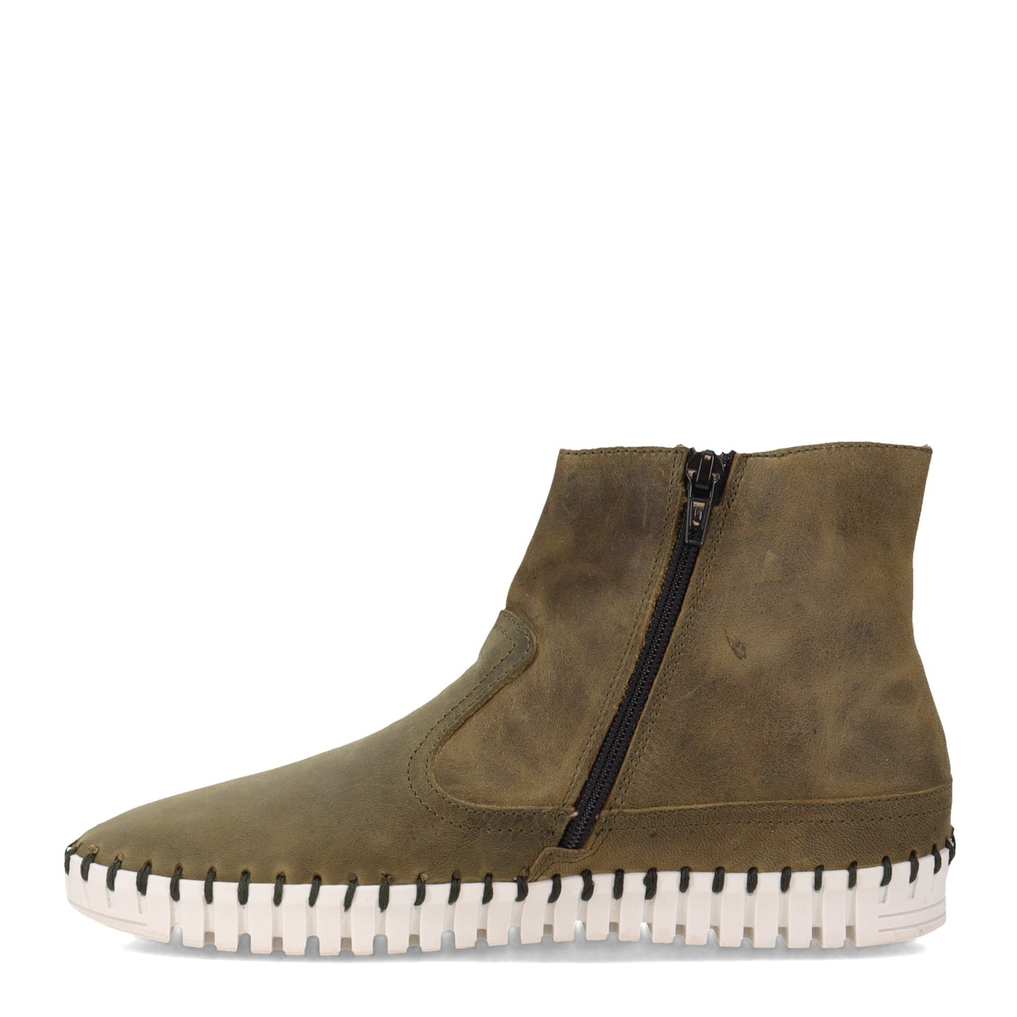 Peltz Shoes Women's Eric Michael Arena Boot KHAKI ARENA-KHAKI