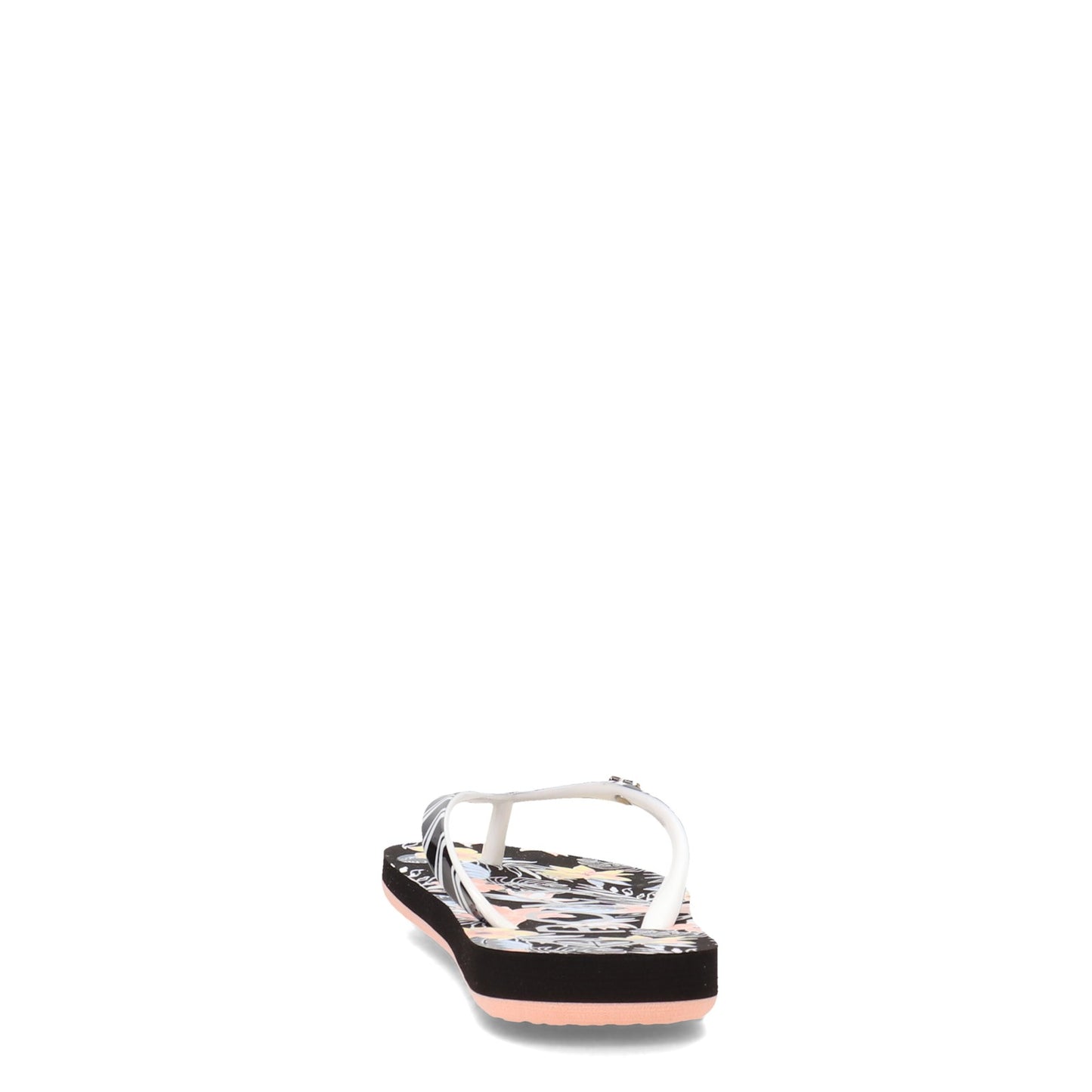 Peltz Shoes Girl's Roxy RG Pebbles VII Sandal - Little Kid & Big Kid BLACK FLORAL PRINT ARGL100264-ABK