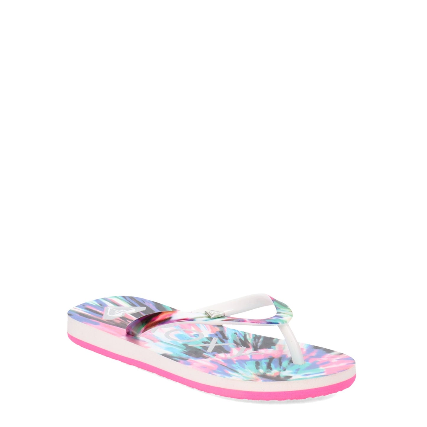 Peltz Shoes Girl's Roxy RG Pebbles VII Sandal - Little Kid & Big Kid MULTI TYE DYE ARGL100264-MLT