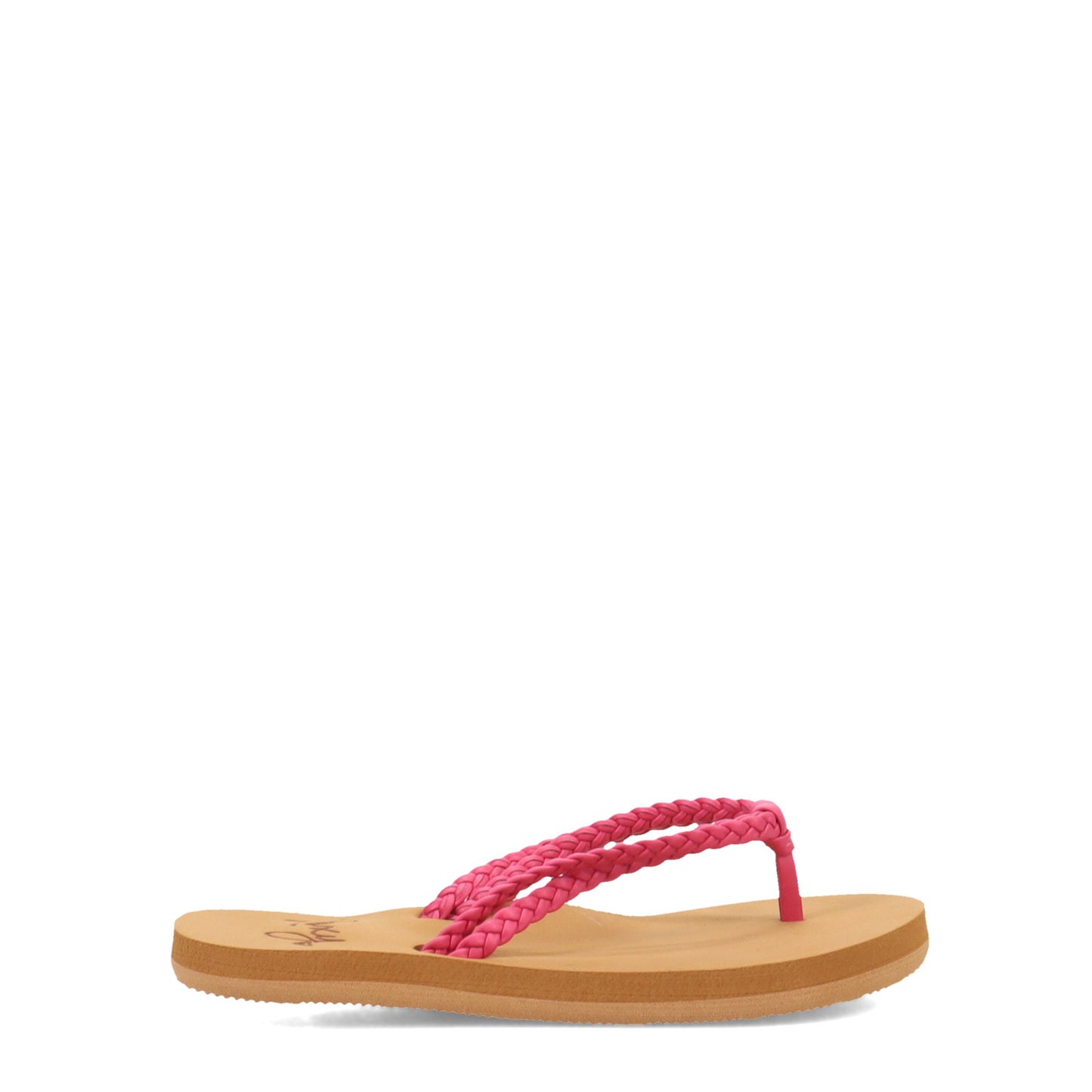 Peltz Shoes Girl's Roxy Costas II Sandal - Little Kid & Big Kid RASPBERRY ARGL100280-RAS