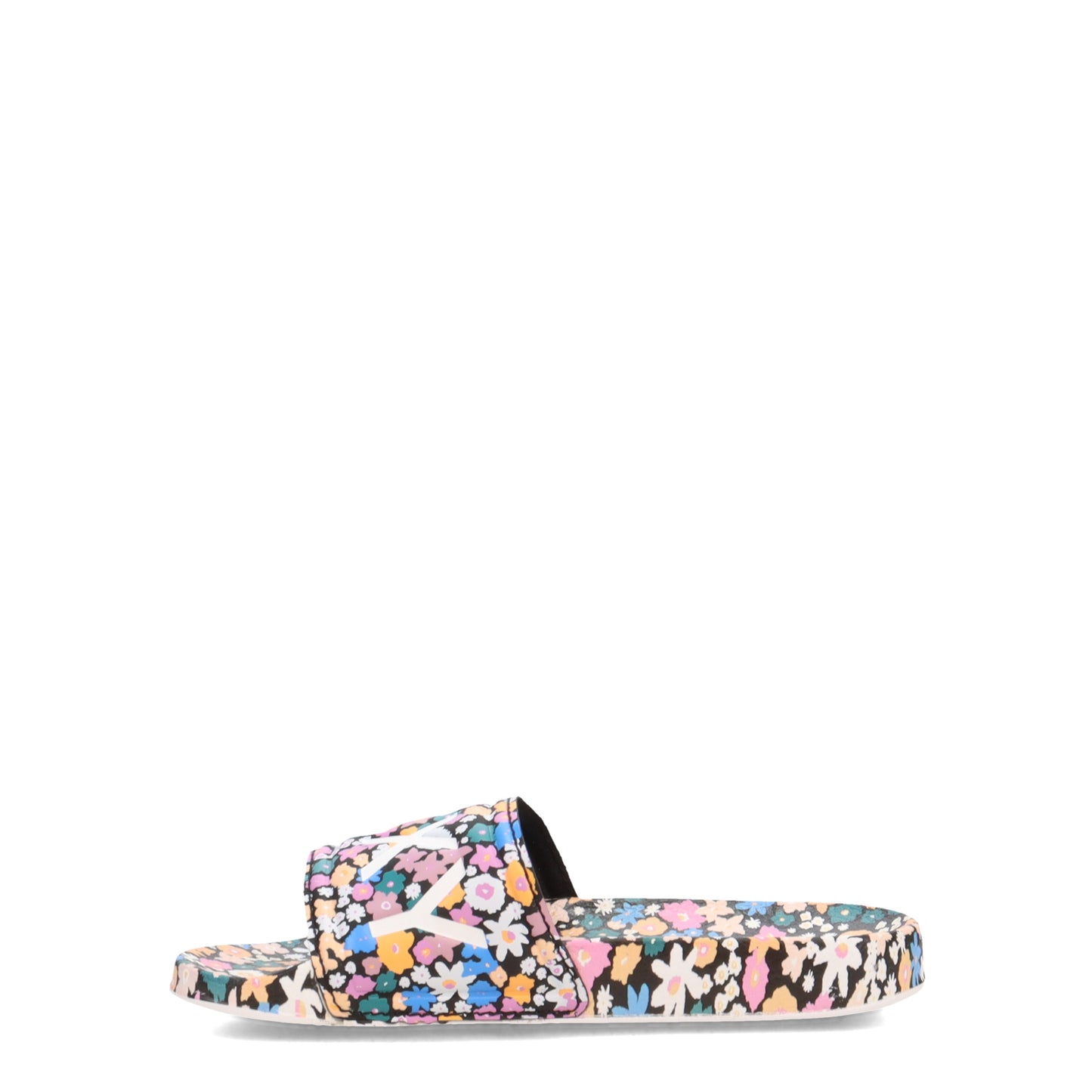 Peltz Shoes Girl's Roxy Slippy Sandal - Little Kid & Big Kid BLACK ARGL100344-1BF