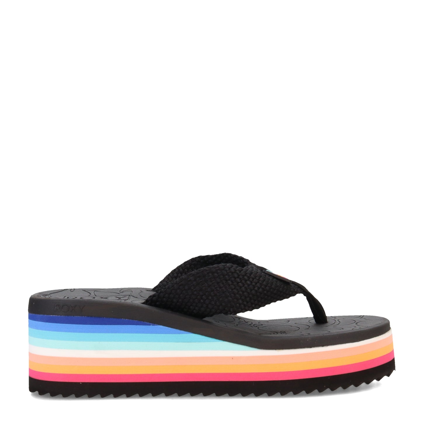 Peltz Shoes Women's Roxy Kallie II Sandal MULTI FABRIC ARJL101073-MLT