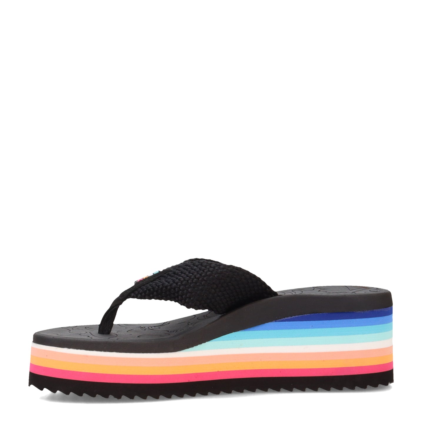 Peltz Shoes Women's Roxy Kallie II Sandal MULTI FABRIC ARJL101073-MLT