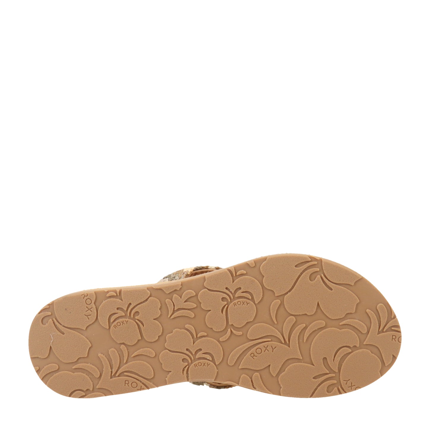 Peltz Shoes Women's Roxy Porto Sandal FALL LEAF MULTI ARJL101092-FMU