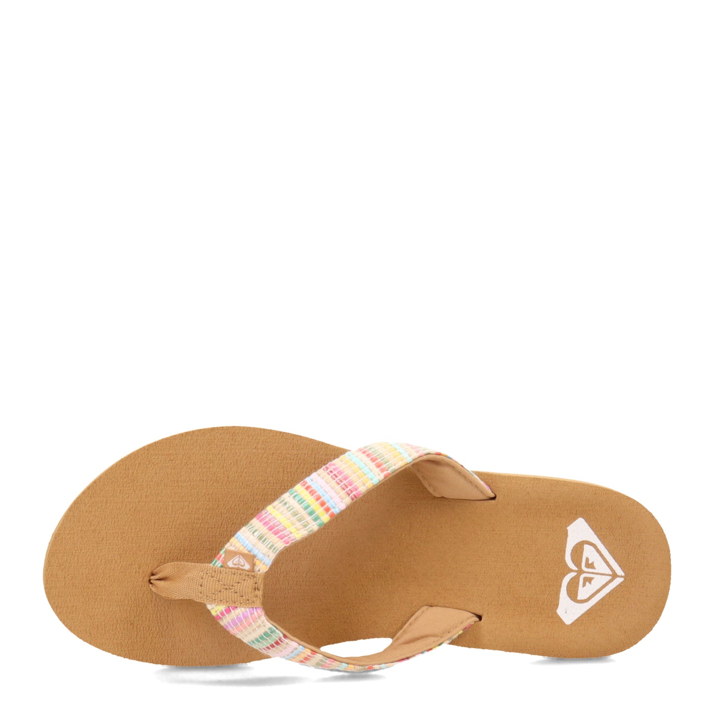 Peltz Shoes Women's Roxy Porto Sandal MULTI ARJL101092-MLT
