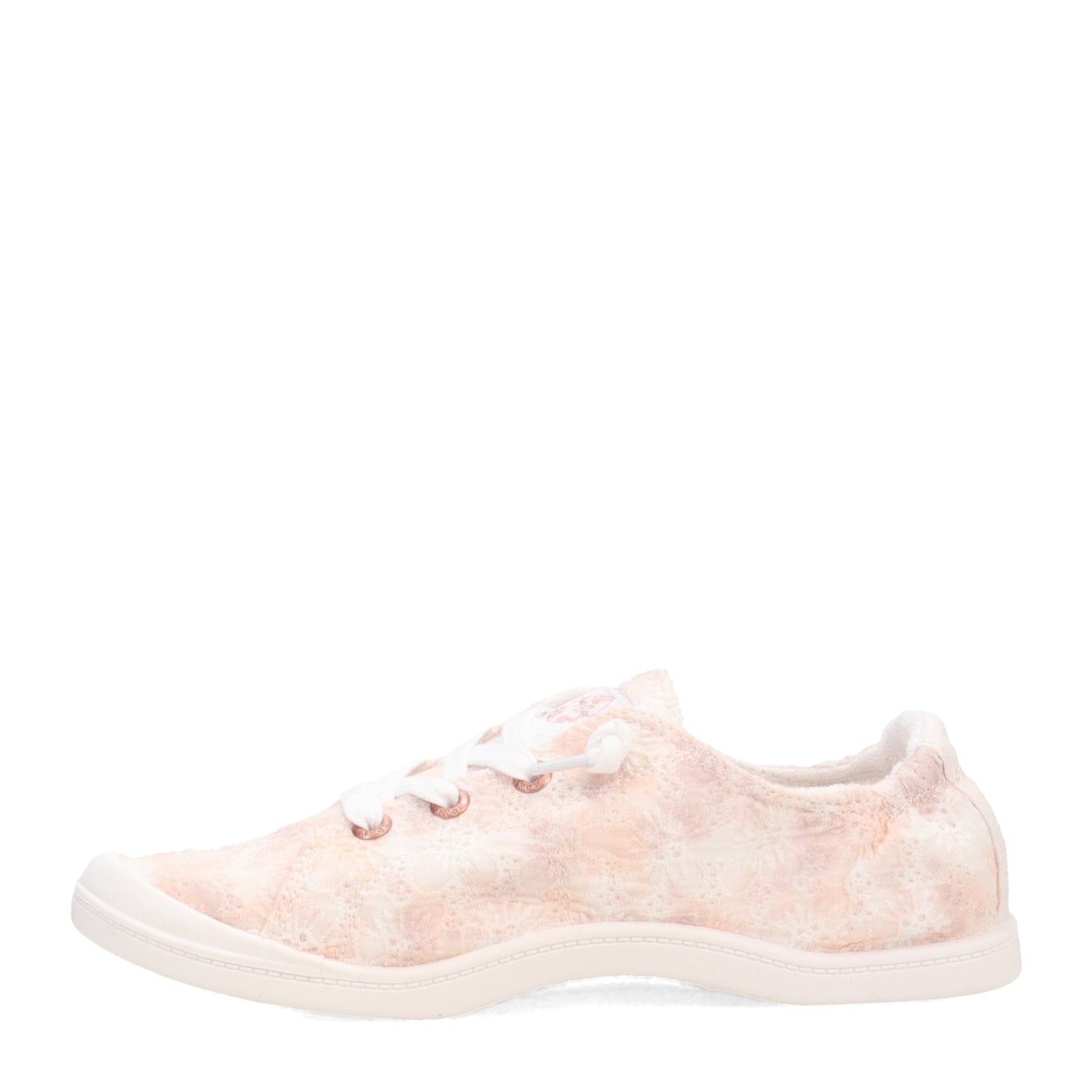Peltz Shoes Women's Roxy Bayshore Sneaker BLUSH ARJS600418-BSH