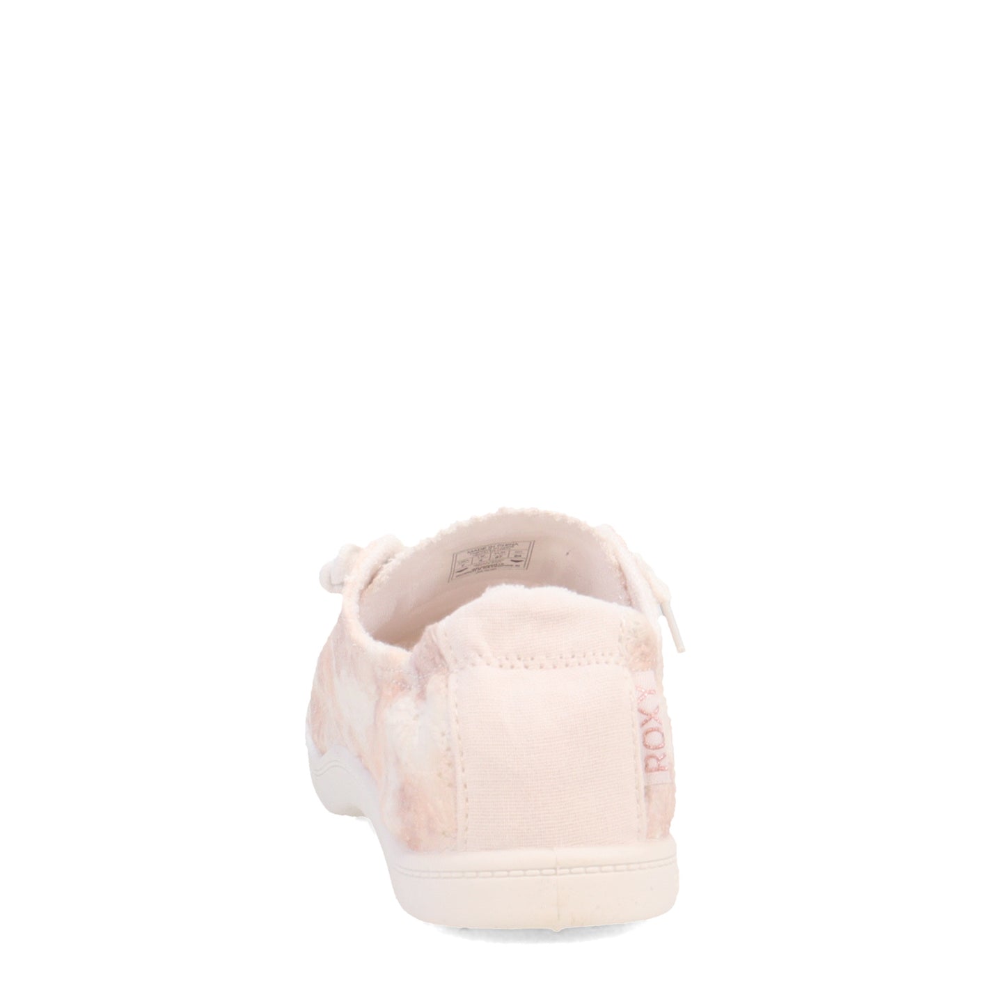Peltz Shoes Women's Roxy Bayshore Sneaker BLUSH ARJS600418-BSH
