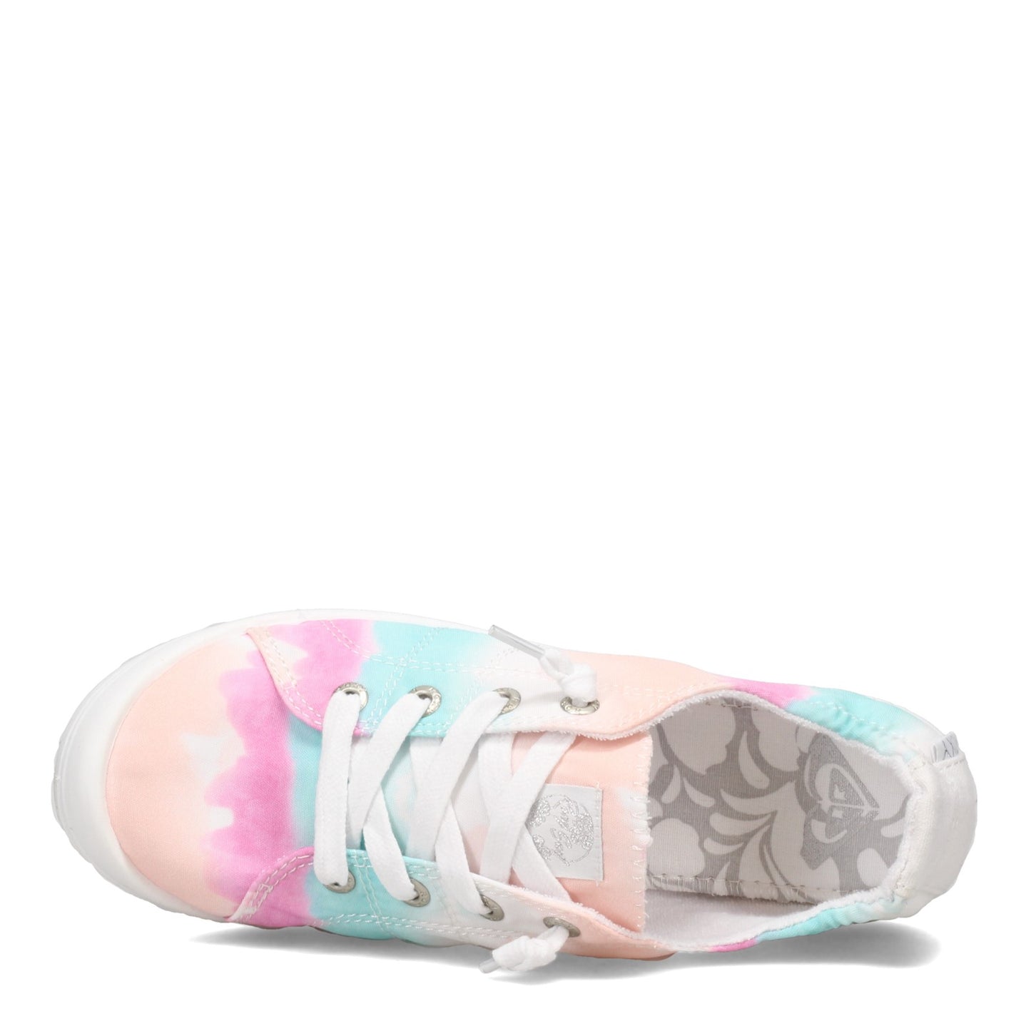 Peltz Shoes Women's Roxy Bayshore Sneaker TIE DYE ARJS600418-OVG