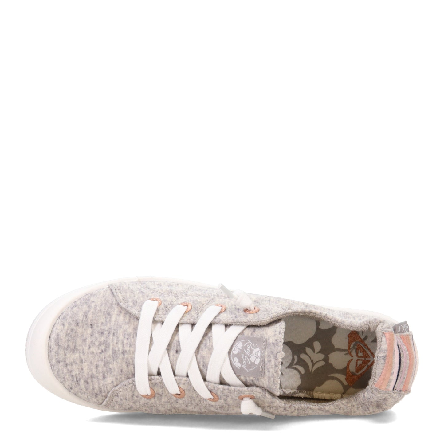 Peltz Shoes Women's Roxy Bayshore Sneaker DARK GREY ARJS600418-SM2