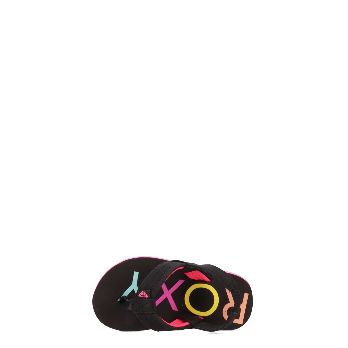 Peltz Shoes Girls Roxy Vista III Sandal - Toddler BLACK AROL100013-BLK