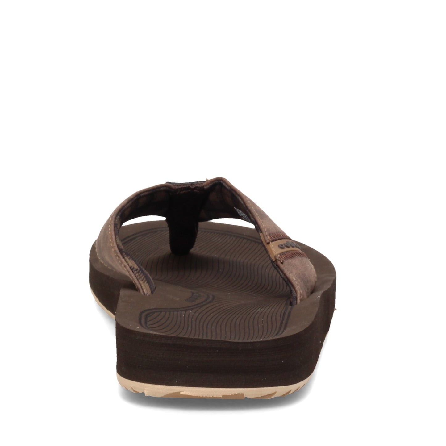 Peltz Shoes Men's Cobian Arv Trek Sandal CHOCOLATE AVT20-CHO