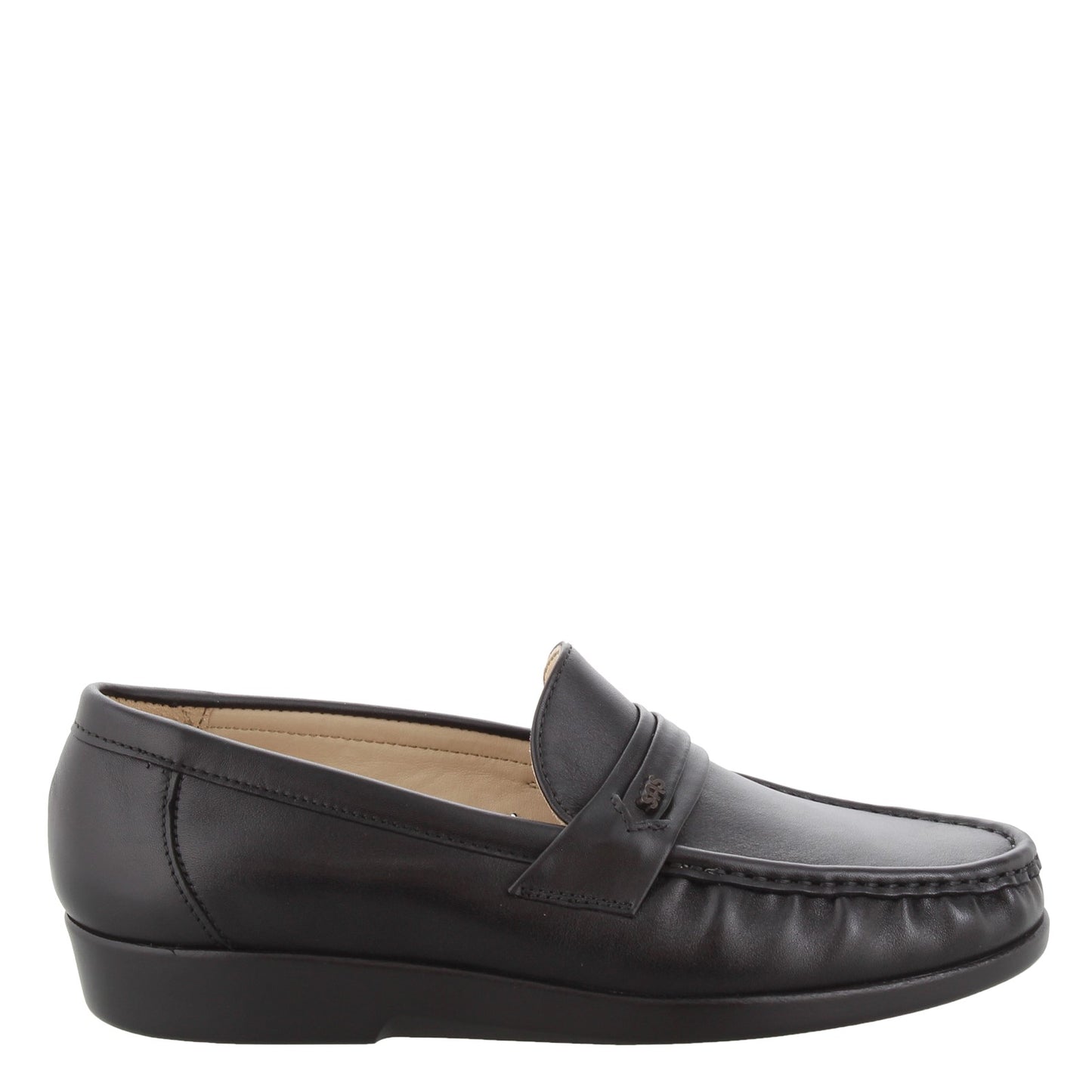 Peltz Shoes Men's SAS Ace Loafer BLACK ACE BLACK