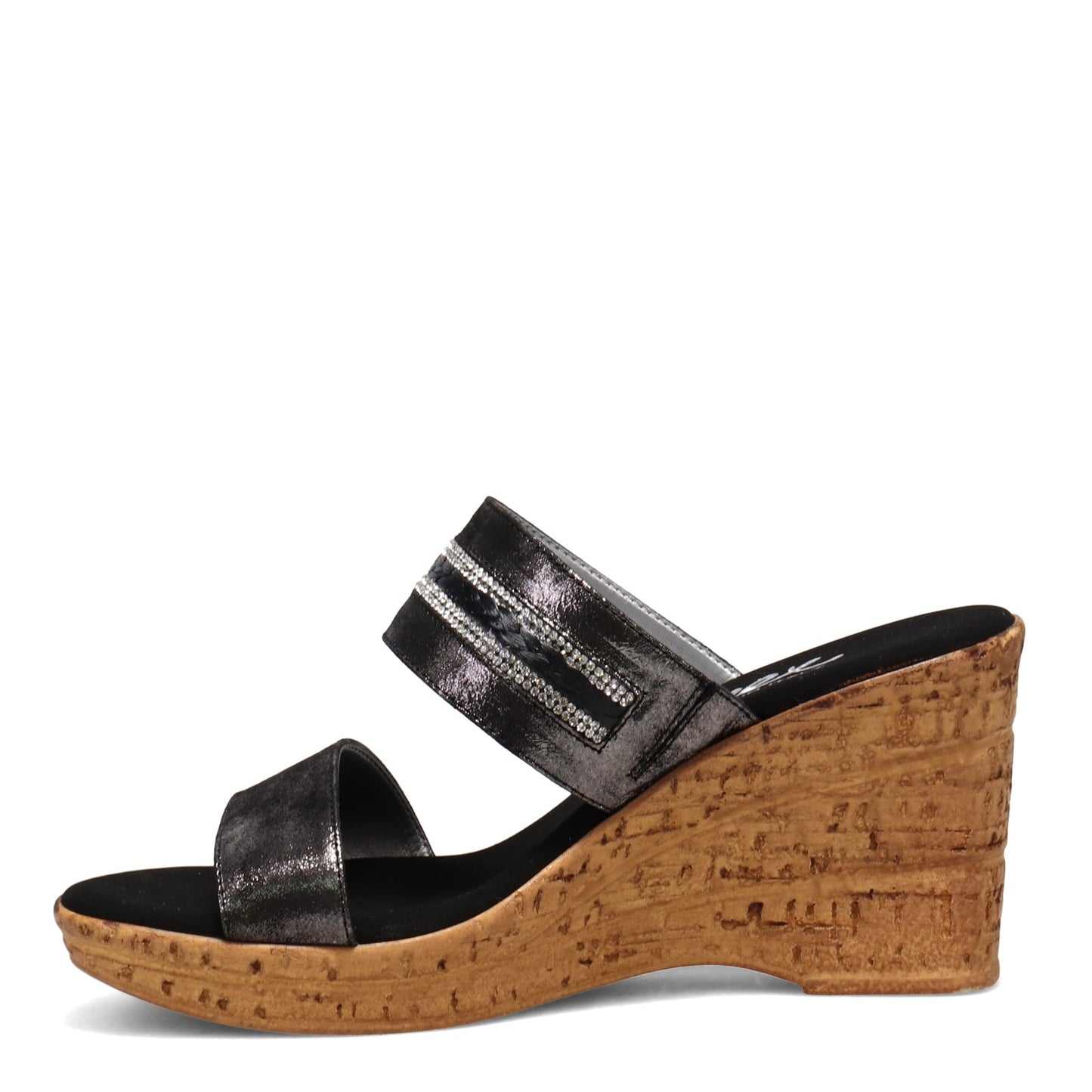 Peltz Shoes Women's Onex Amellia Sandal BLACK AMELLIA-S BLACK