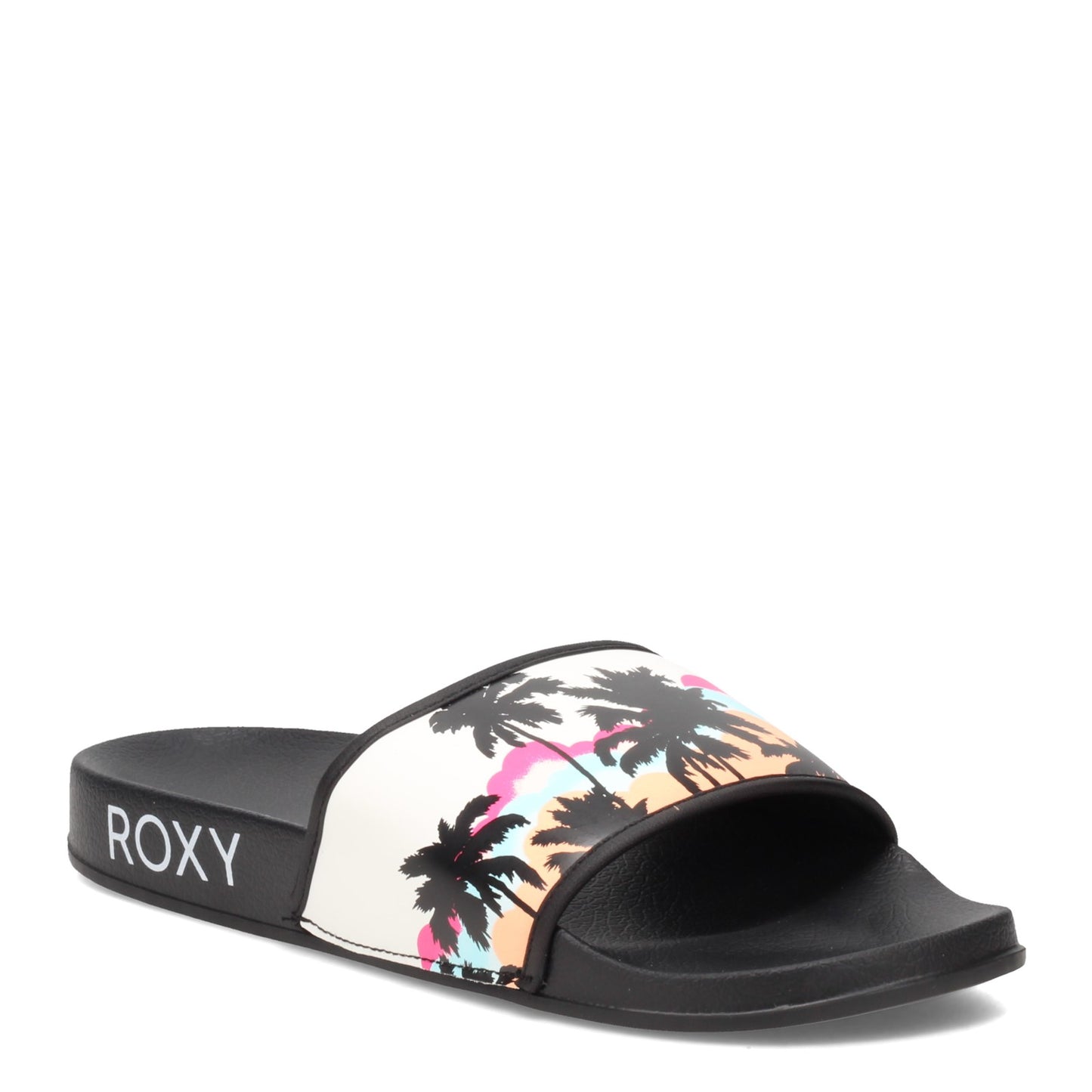 Peltz Shoes Women's Roxy Slippy IV Sandal BLACK ARJL100909-BP2