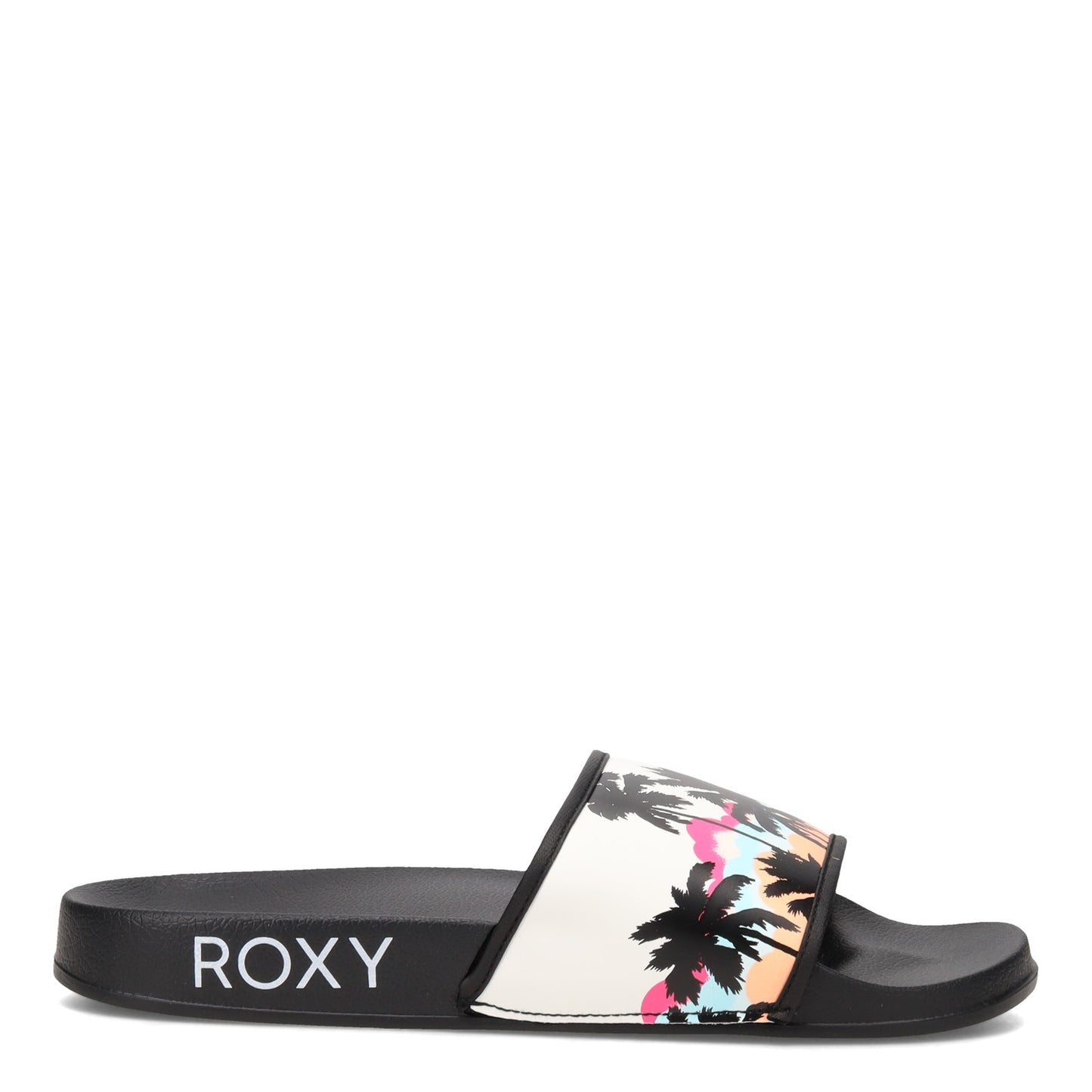 Peltz Shoes Women's Roxy Slippy IV Sandal BLACK ARJL100909-BP2