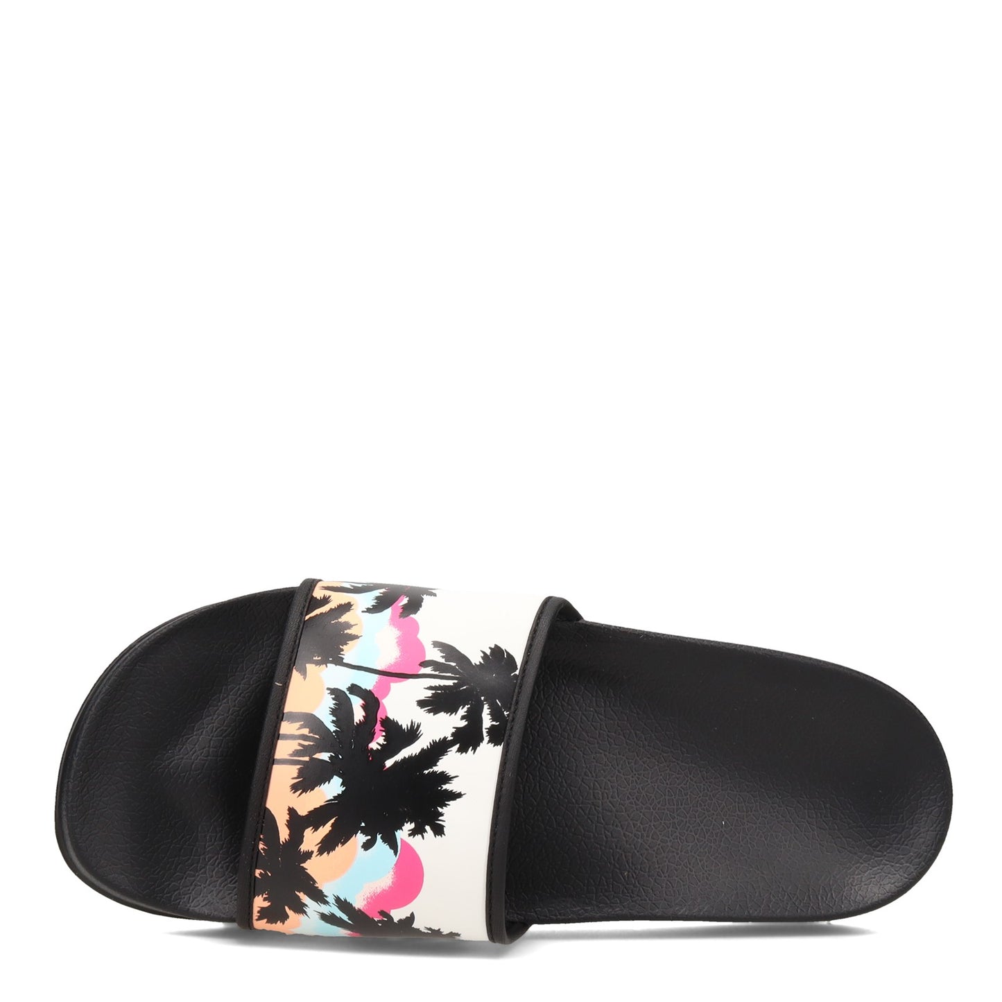 Peltz Shoes Women's Roxy Slippy IV Sandal BLACK ARJL100909-BP2