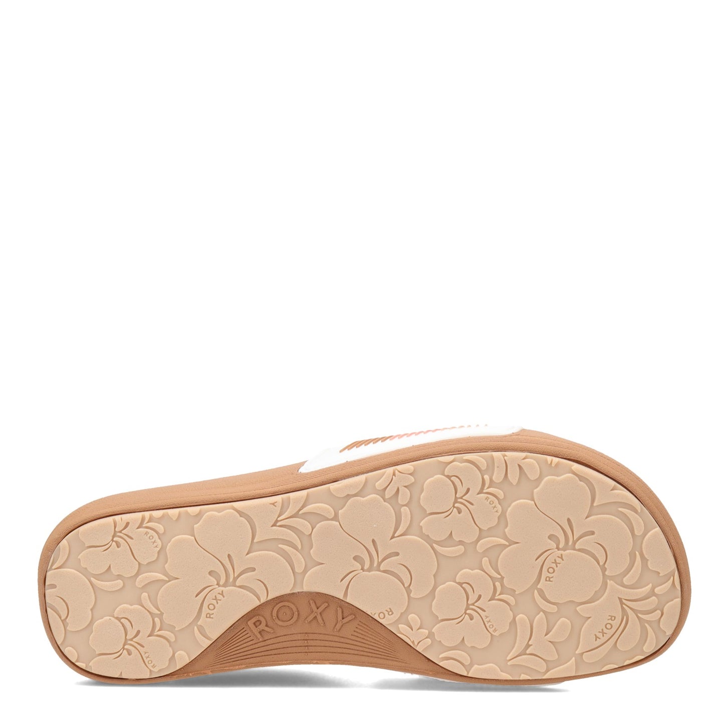 Peltz Shoes Women's Roxy Slippy LX Sandal TAN ARJL100977-TAN