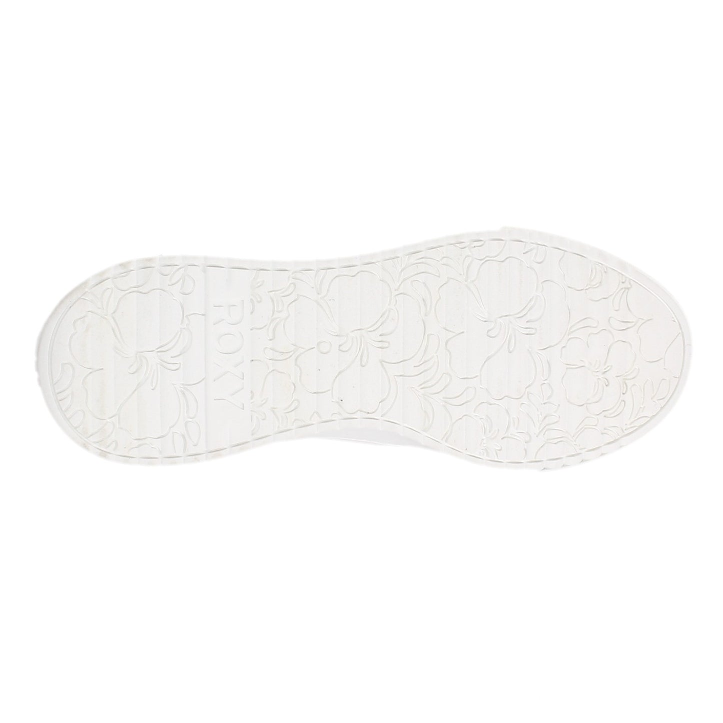 Peltz Shoes Women's Roxy Cannon Sneaker WHITE ARJS600462-WHT