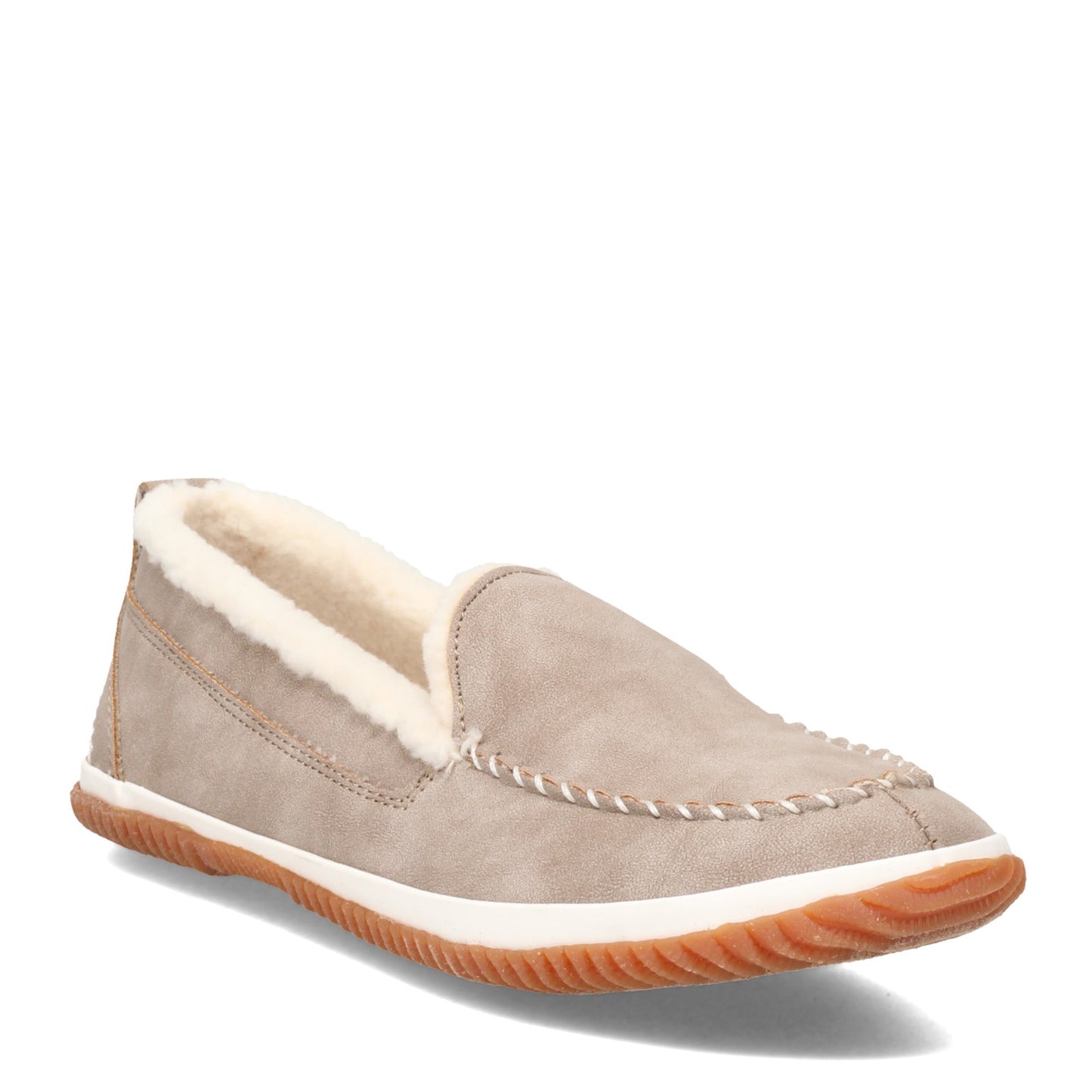 Peltz Shoes Women's JBU by Jambu Torino Slip-On Taupe B1TOR54
