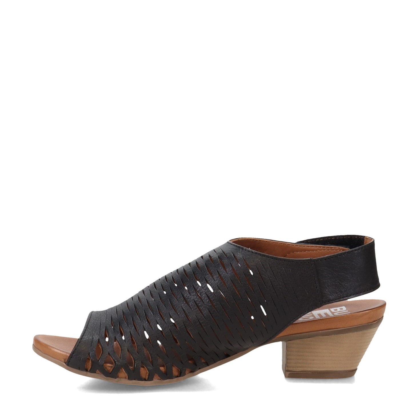 Peltz Shoes Women's Bueno Lacey Sandal BLACK B1926-001
