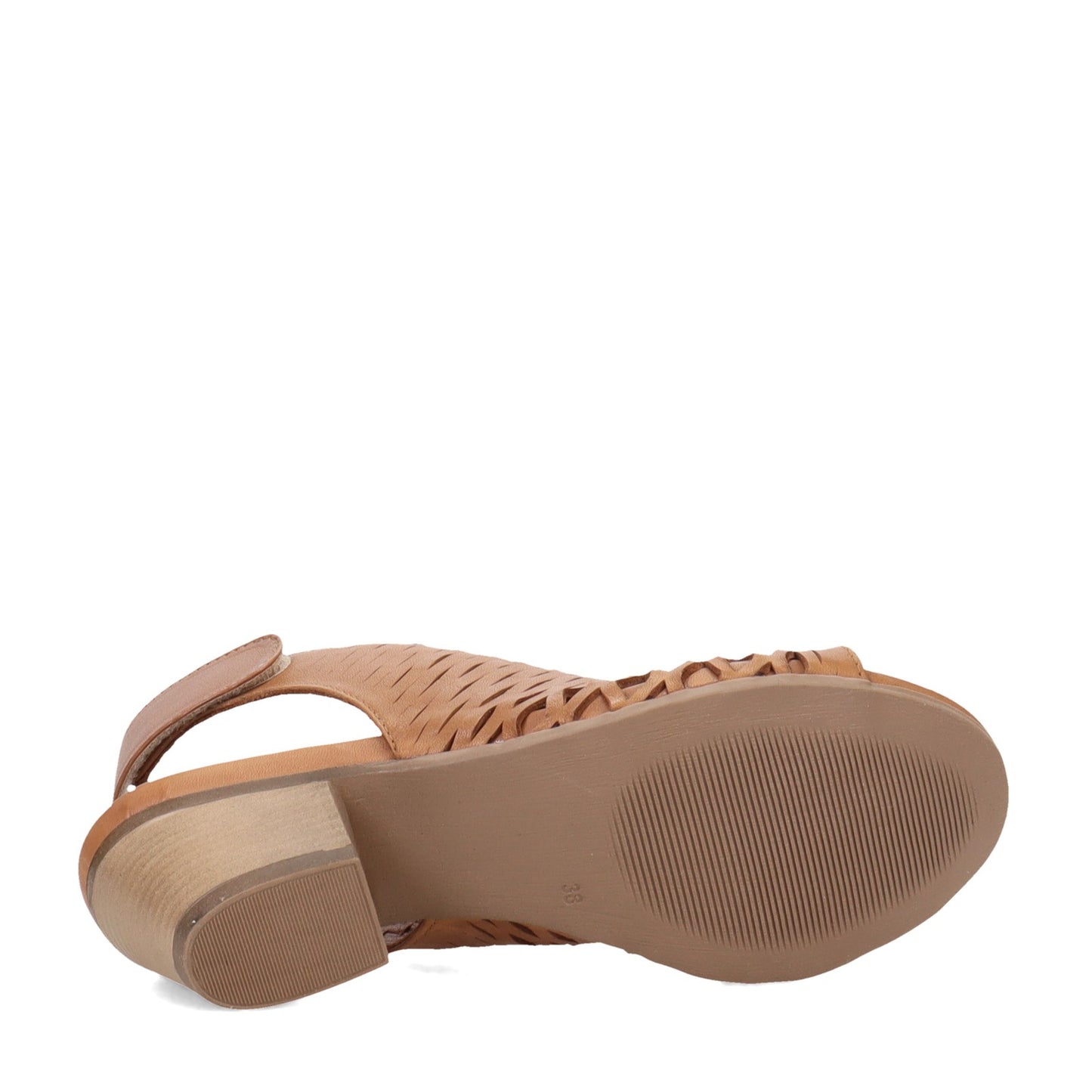 Peltz Shoes Women's Bueno Lacey Sandal BROWN B1926-226