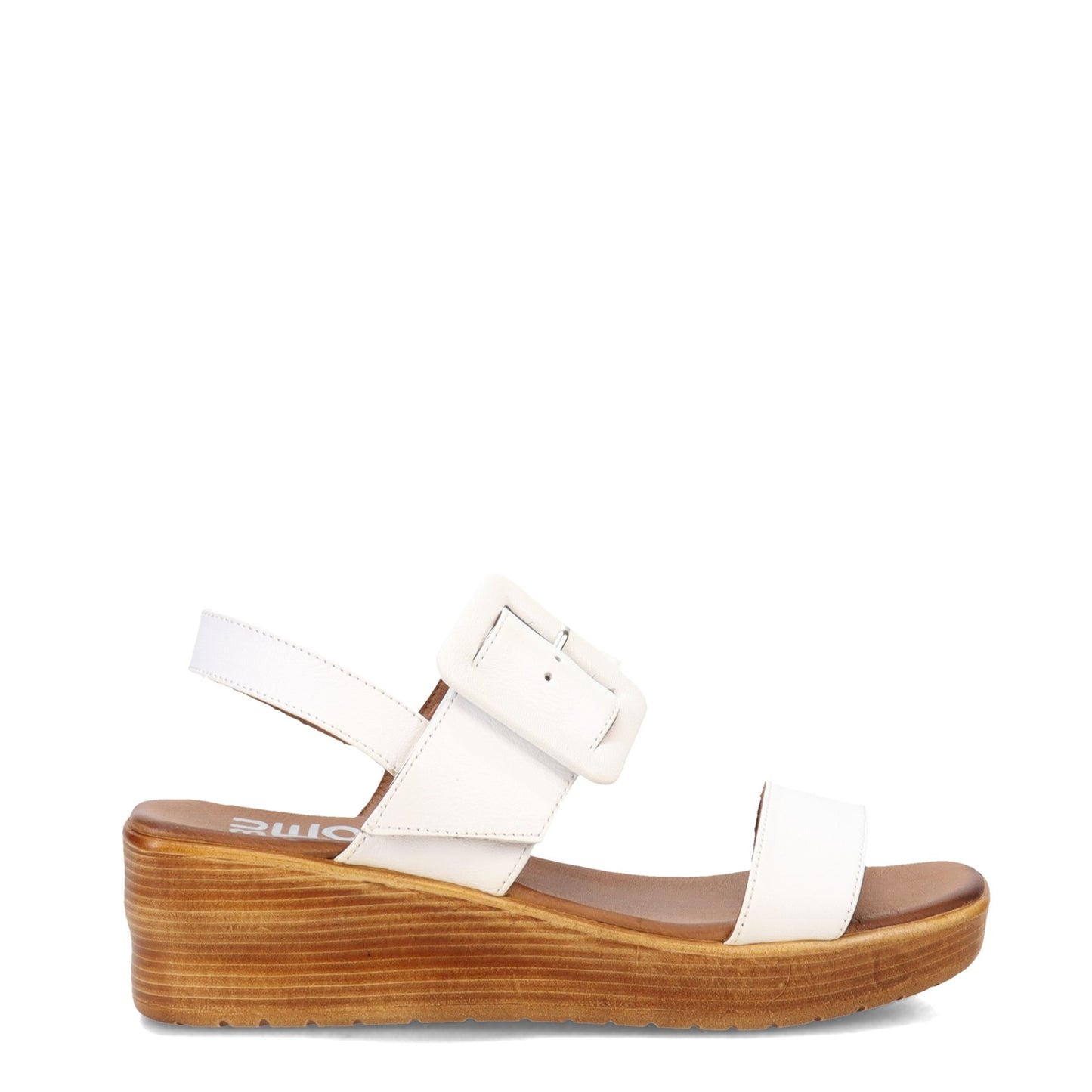 Peltz Shoes Women's Bueno Marcia Sandal WHITE B2232-100