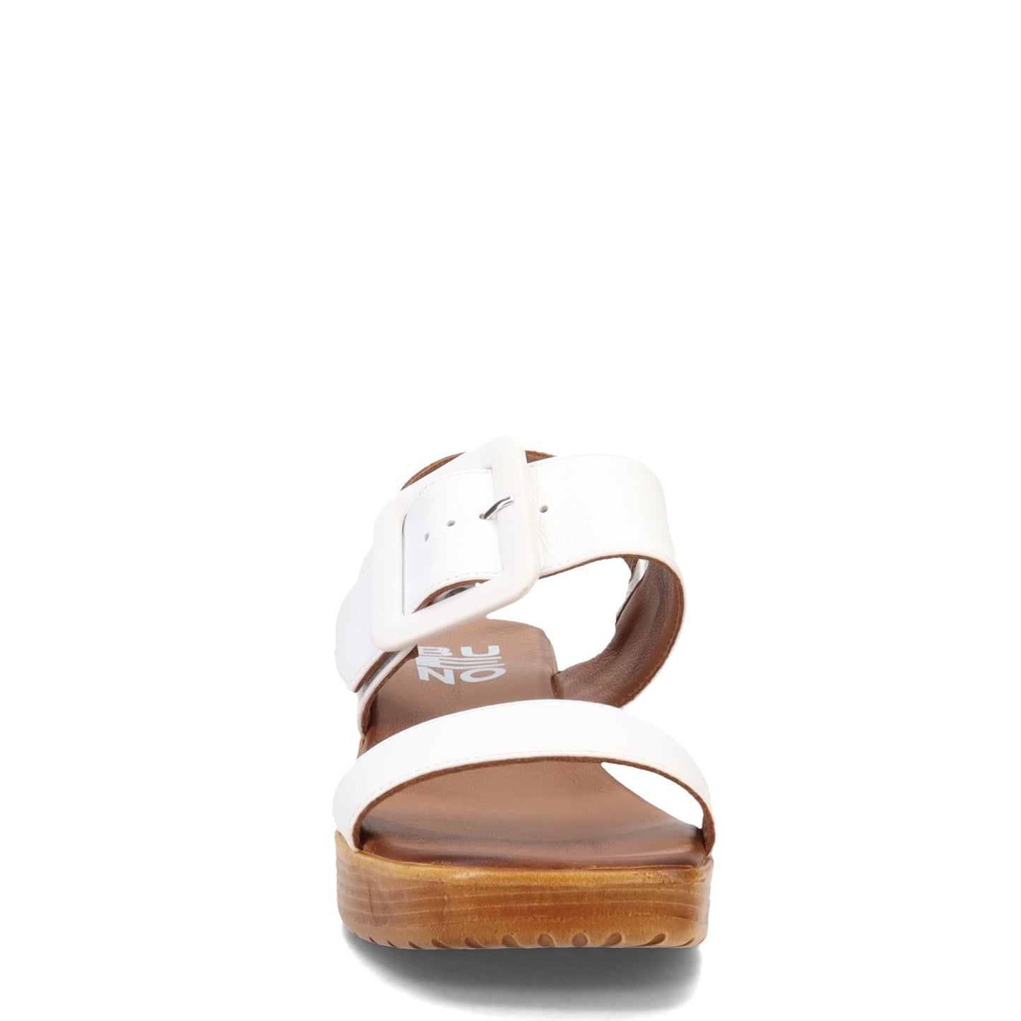 Peltz Shoes Women's Bueno Marcia Sandal WHITE B2232-100