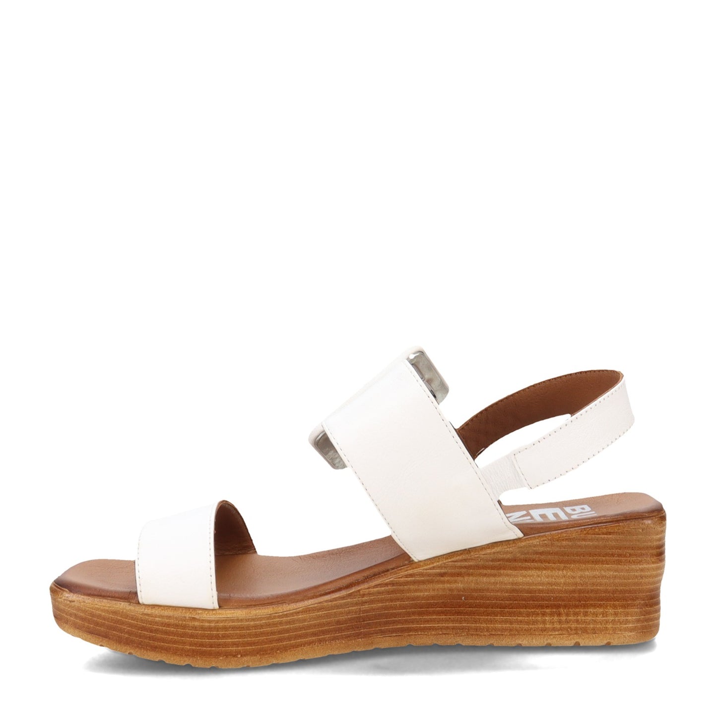 Peltz Shoes Women's Bueno Marcia Sandal WHITE B2232-100