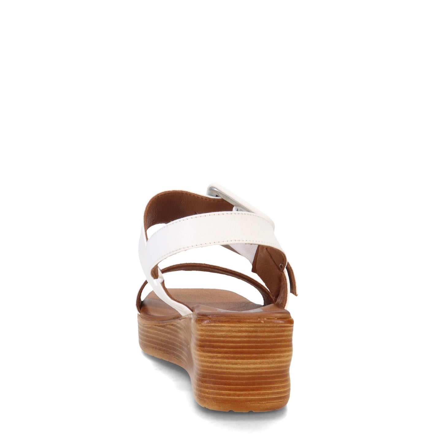 Peltz Shoes Women's Bueno Marcia Sandal WHITE B2232-100