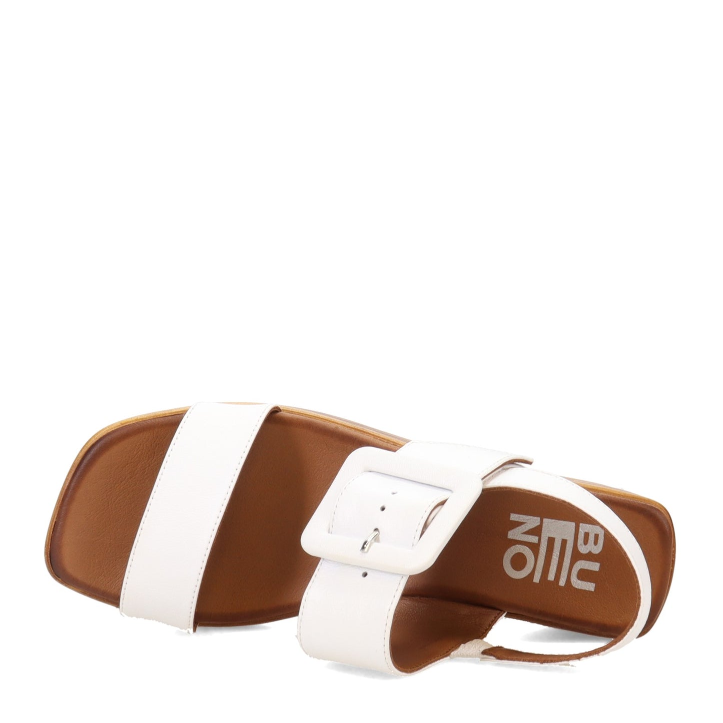 Peltz Shoes Women's Bueno Marcia Sandal WHITE B2232-100