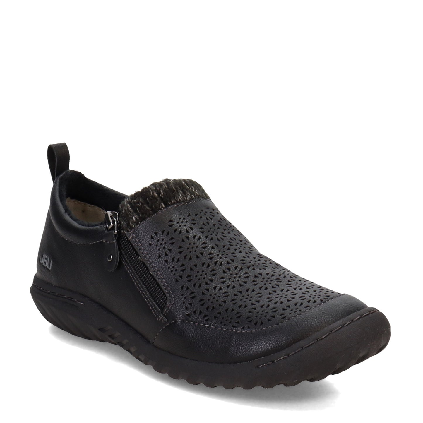Peltz Shoes Women's JBU by Jambu Amber Slip-On - Wide Width Black B2AMB01W