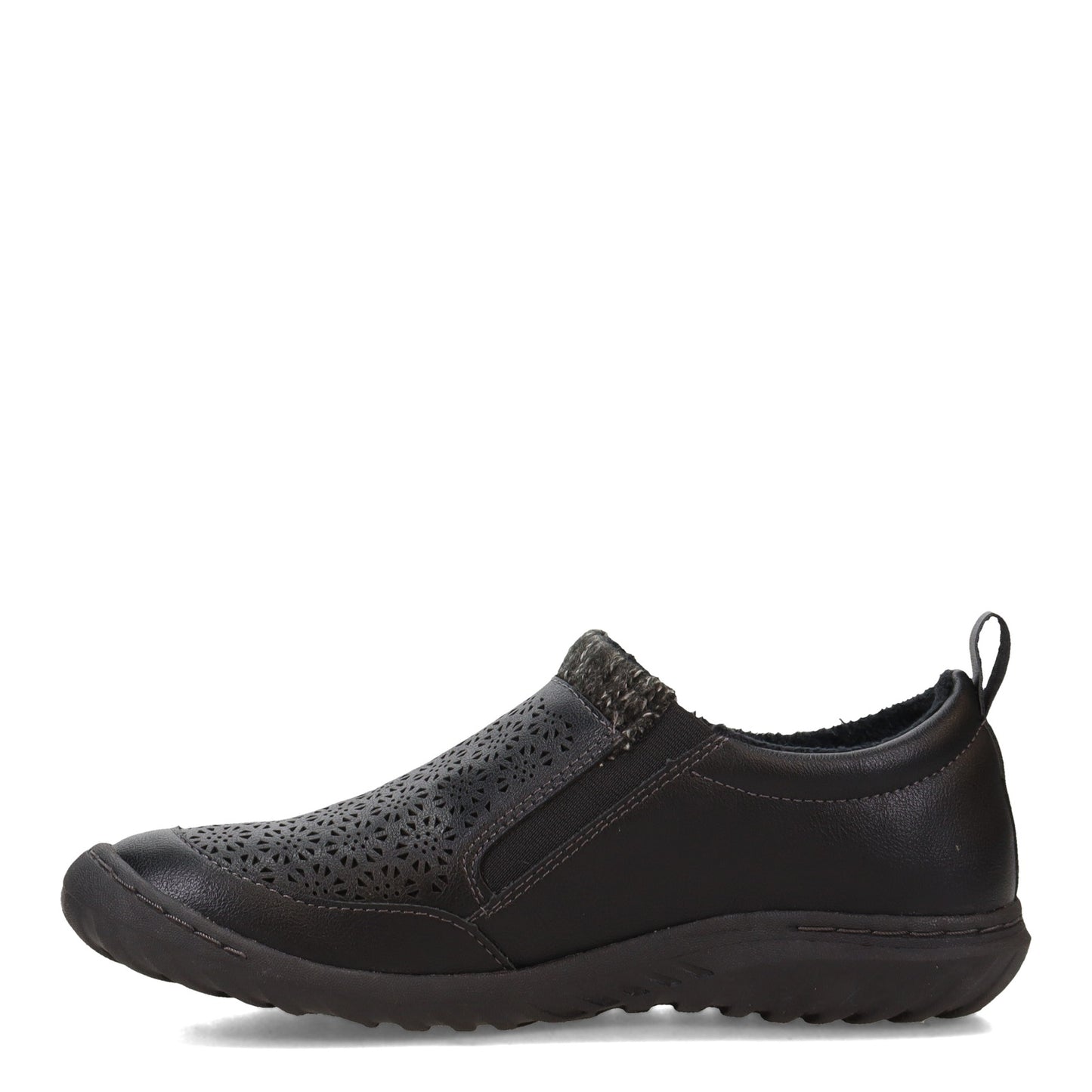 Peltz Shoes Women's JBU by Jambu Amber Slip-On - Wide Width Black B2AMB01W