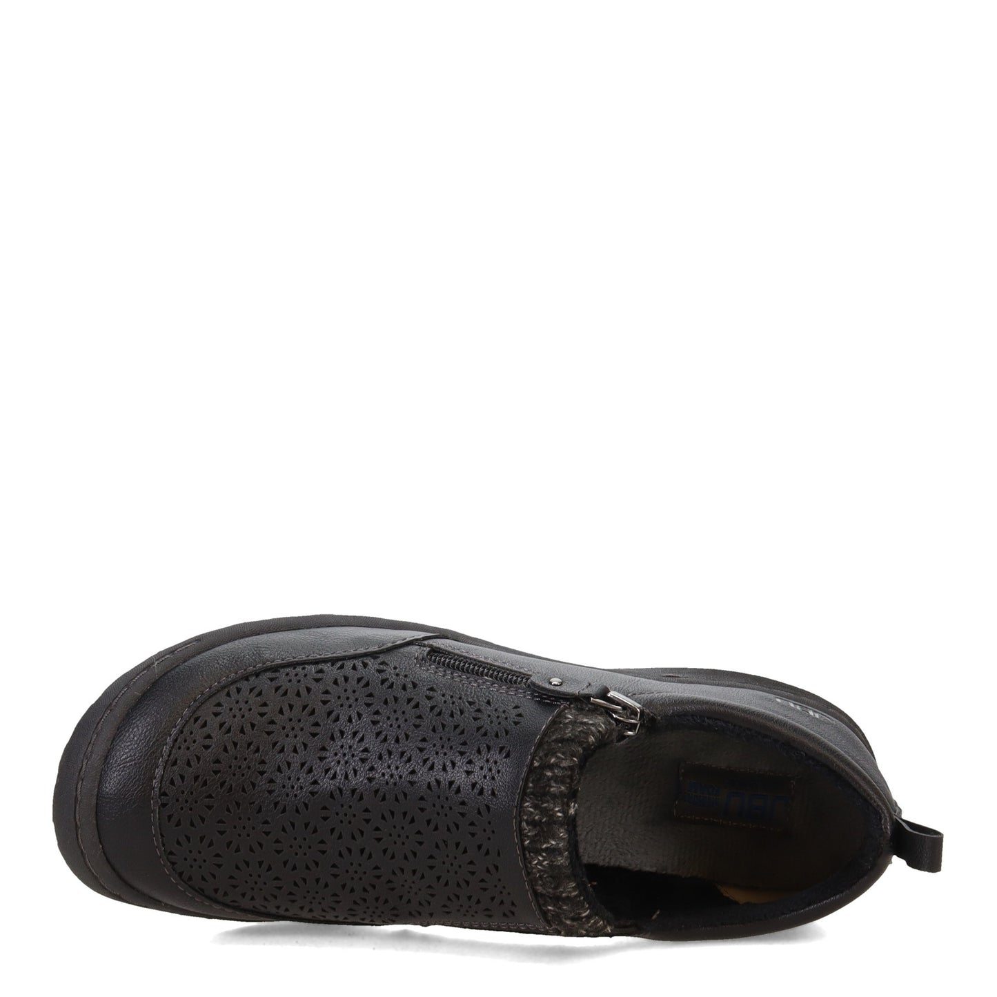Peltz Shoes Women's JBU by Jambu Amber Slip-On - Wide Width Black B2AMB01W