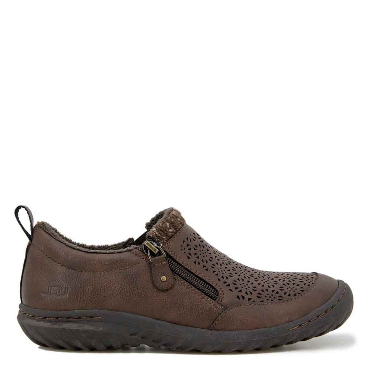 Peltz Shoes Women's JBU by Jambu Amber Slip-On Brown B2AMB34