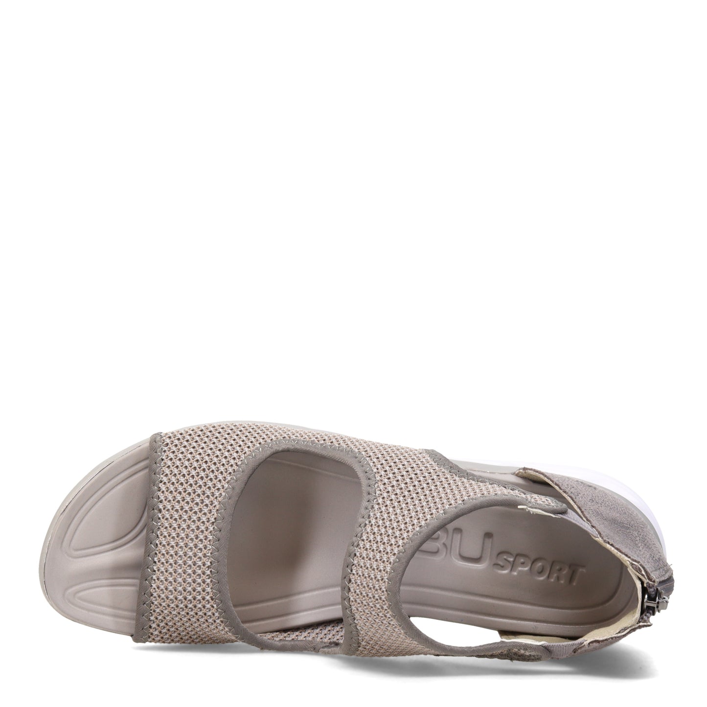 Peltz Shoes Women's JBU by Jambu Margot Sandal Light Grey Snake B2MRT19