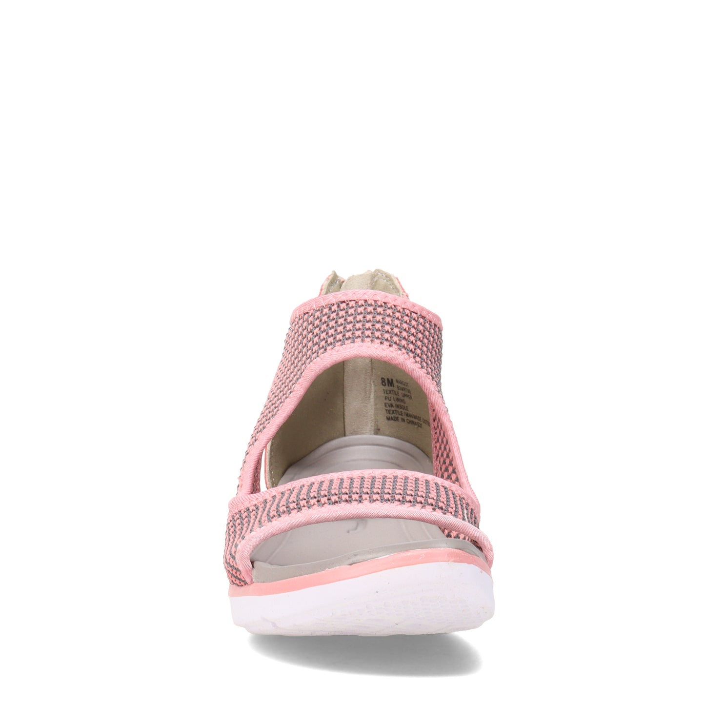 Peltz Shoes Women's JBU by Jambu Margot Sandal Blush Snake B2MRT69