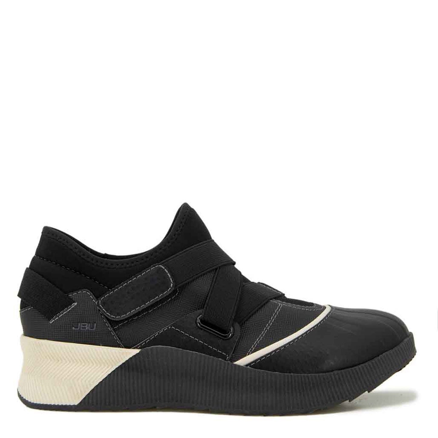 Peltz Shoes Women's JBU by Jambu Quentin Sneaker Black B2QUE01