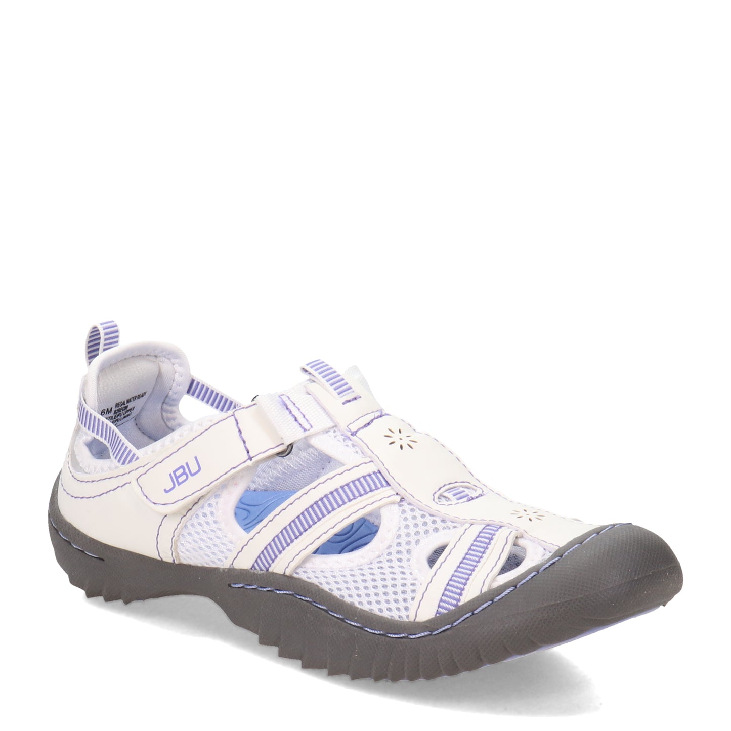 Peltz Shoes Women's JBU By Jambu Regal Sandal Stone B2REG99
