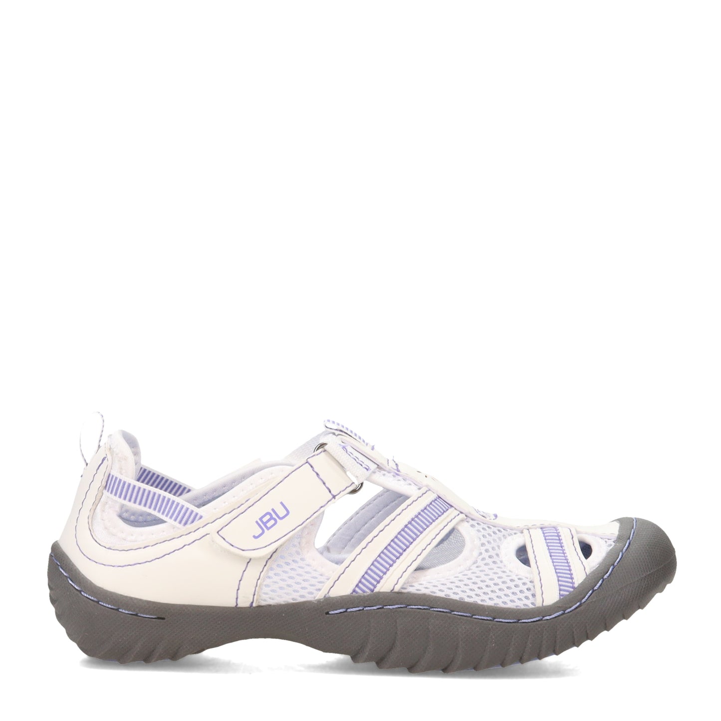 Peltz Shoes Women's JBU By Jambu Regal Sandal Stone B2REG99