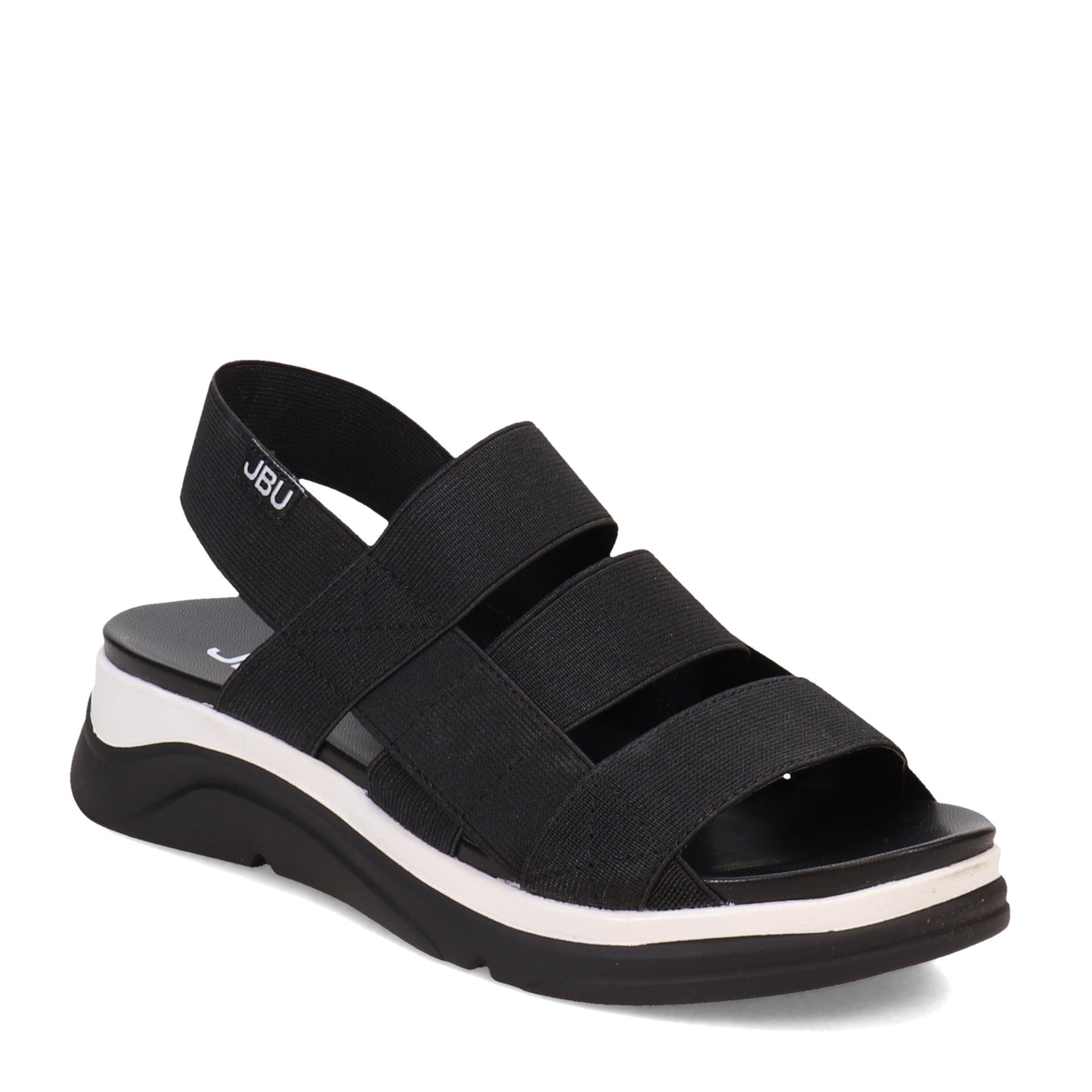 Peltz Shoes Women's JBU by Jambu Ava Sandal Black B3AVA01