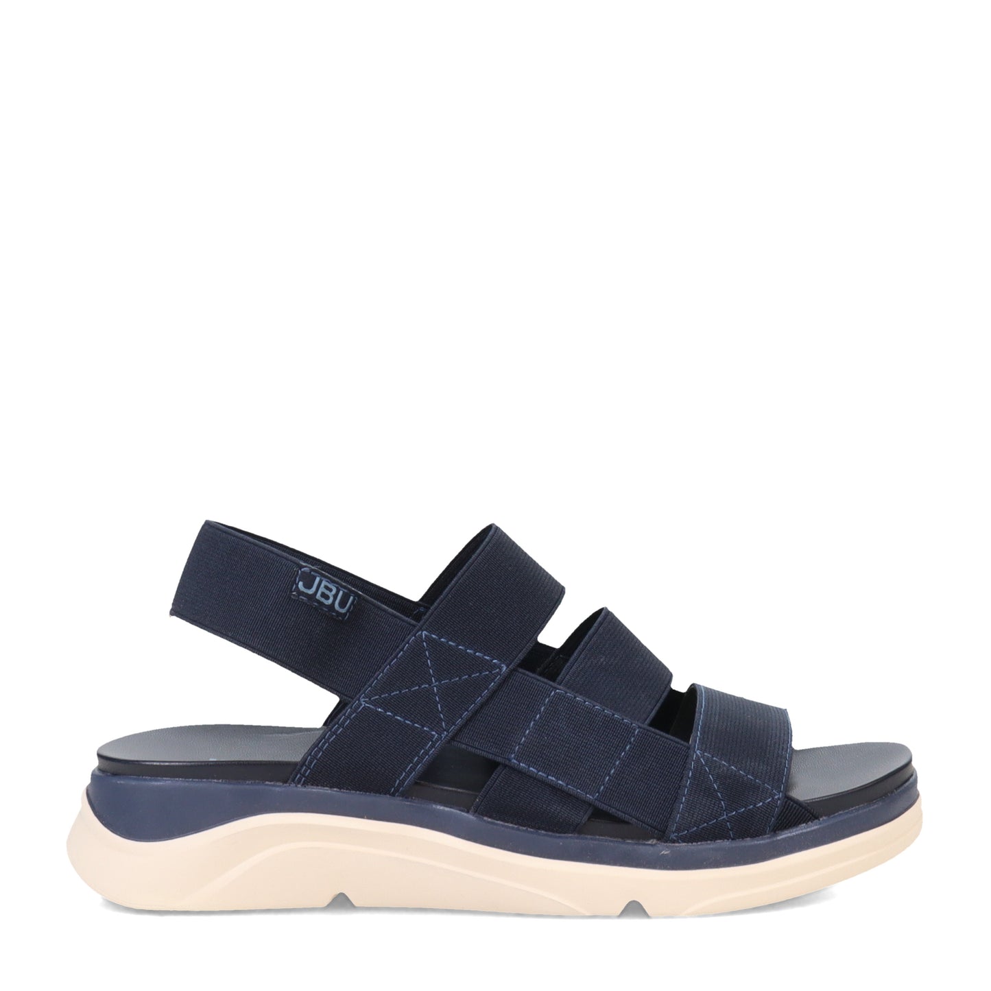 Peltz Shoes Women's JBU by Jambu Ava Sandal Navy B3AVA45
