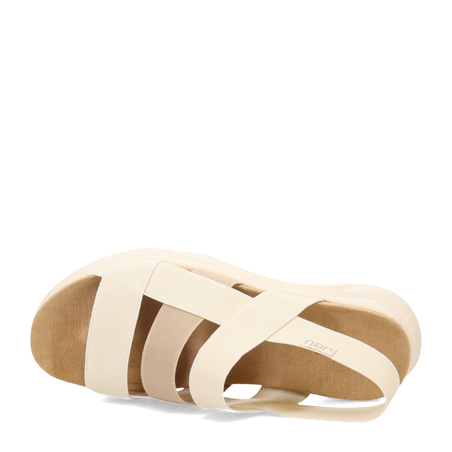 Peltz Shoes Women's JBU by Jambu Ava Sandal Cream B3AVA53
