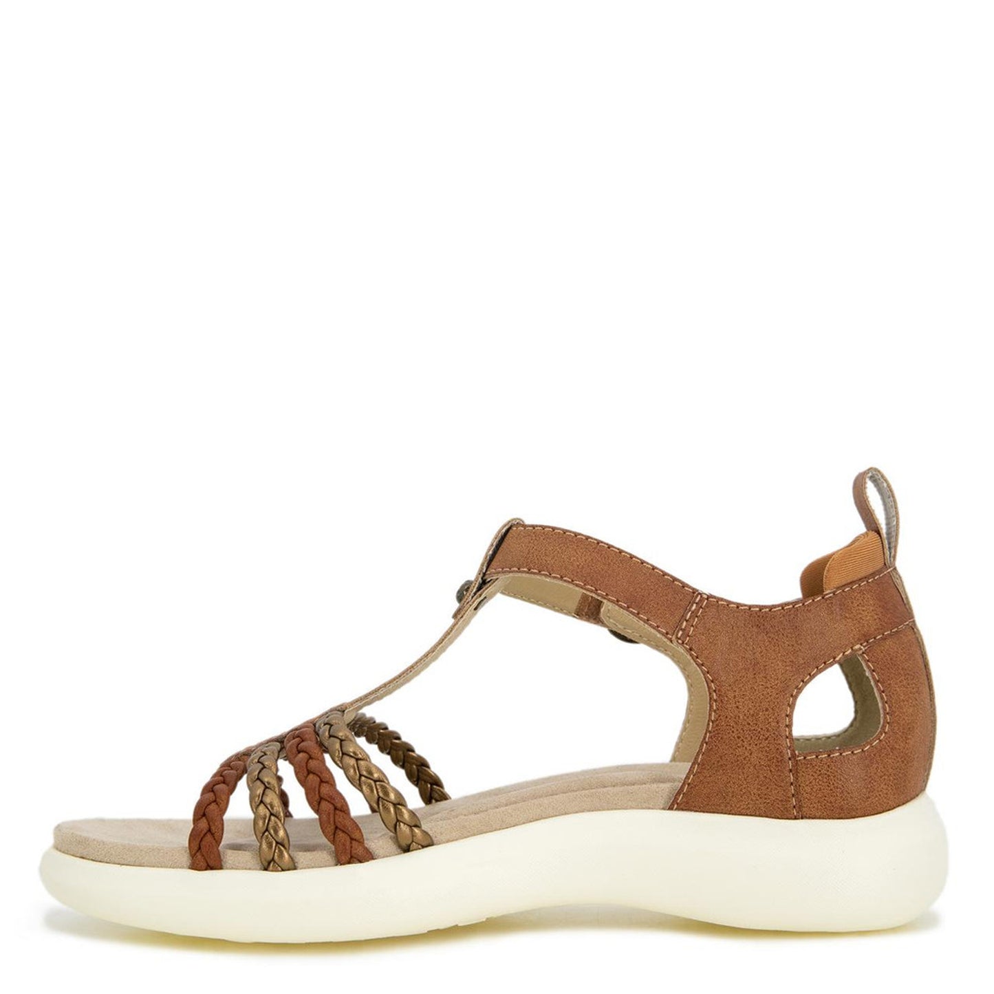 Peltz Shoes Women's JBU by Jambu Prague Sandal Brown/Bronze B3PRG18