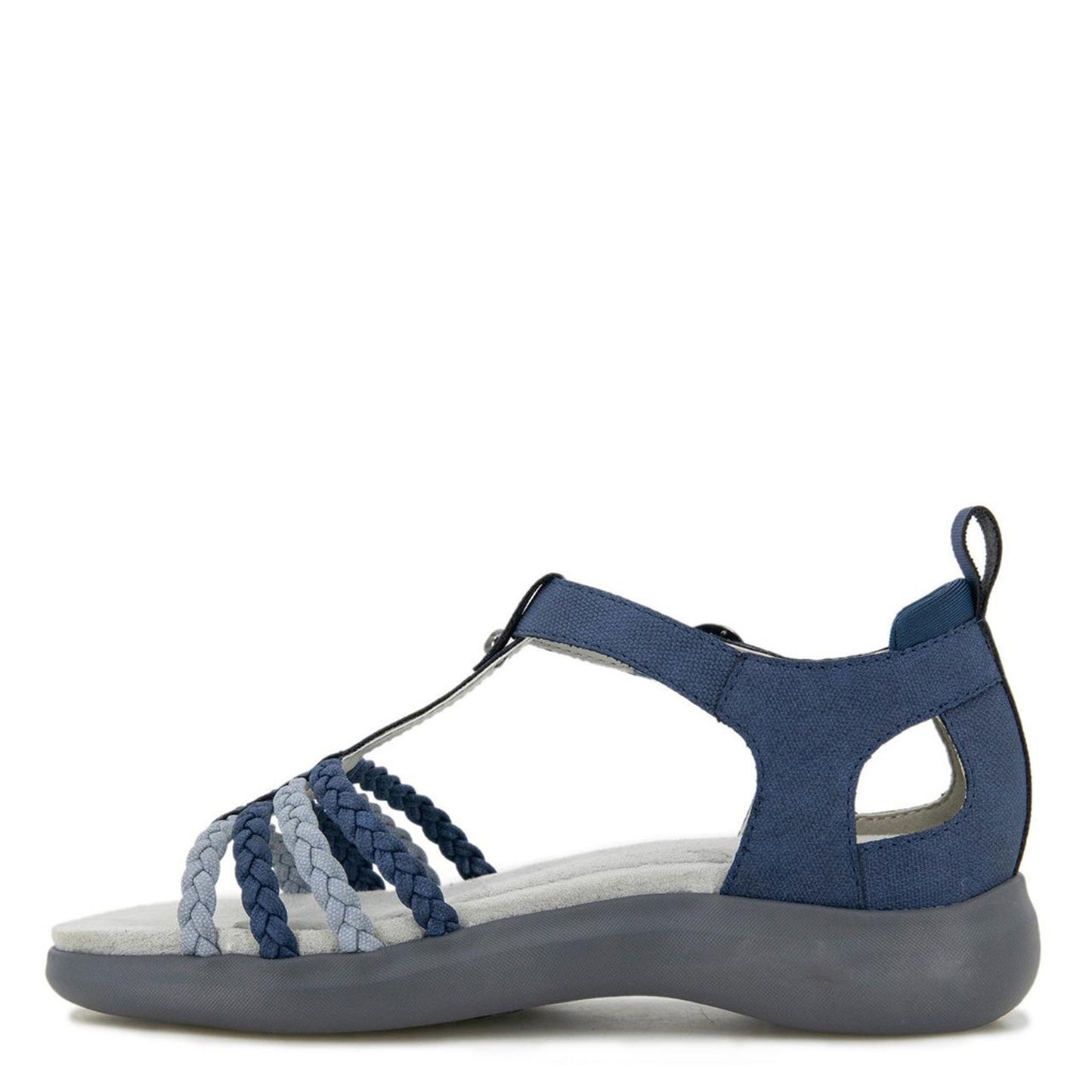 Peltz Shoes Women's JBU by Jambu Prague Sandal Denim/Stone B3PRG45