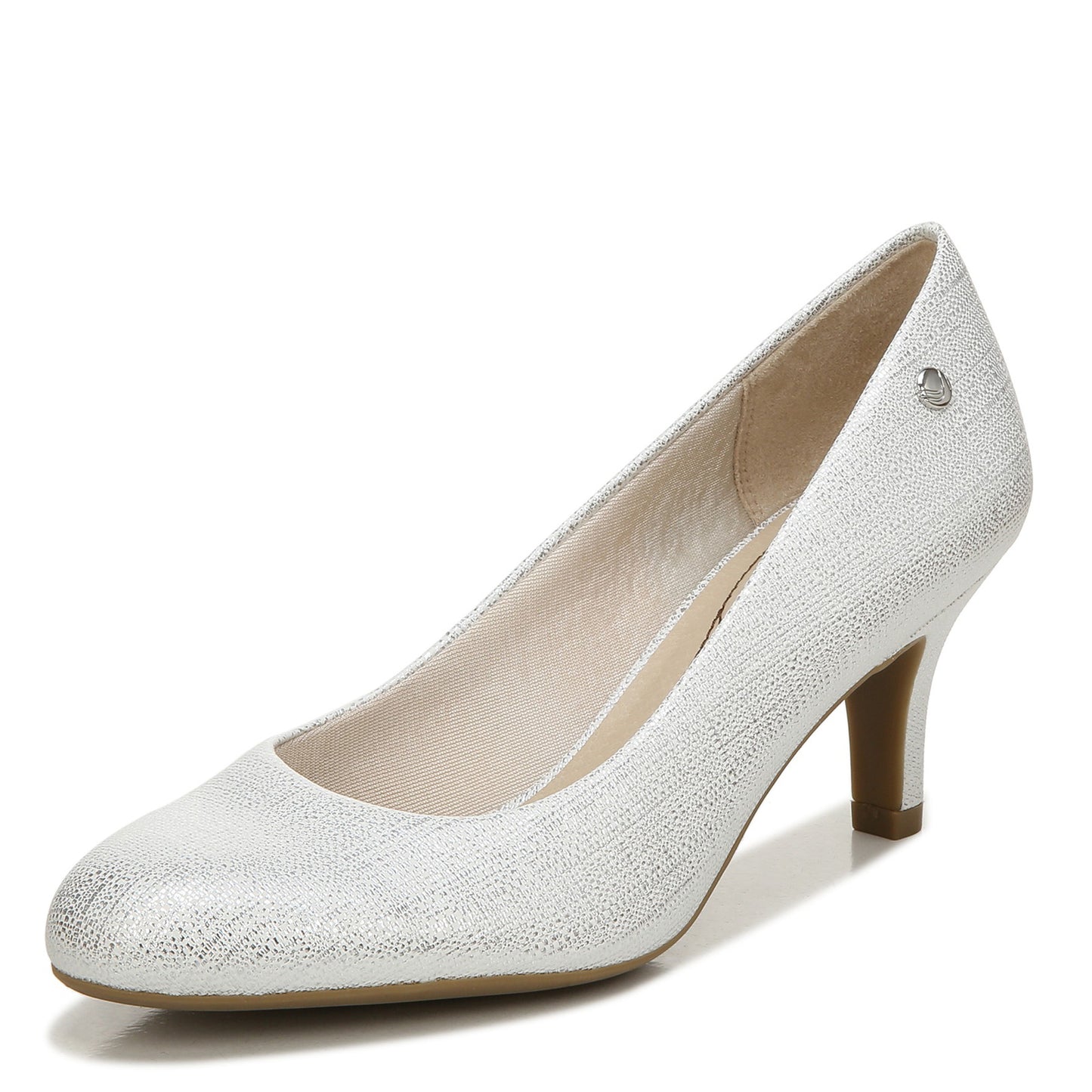 Peltz Shoes Women's LifeStride Parigi Pump Silver B5988FU034