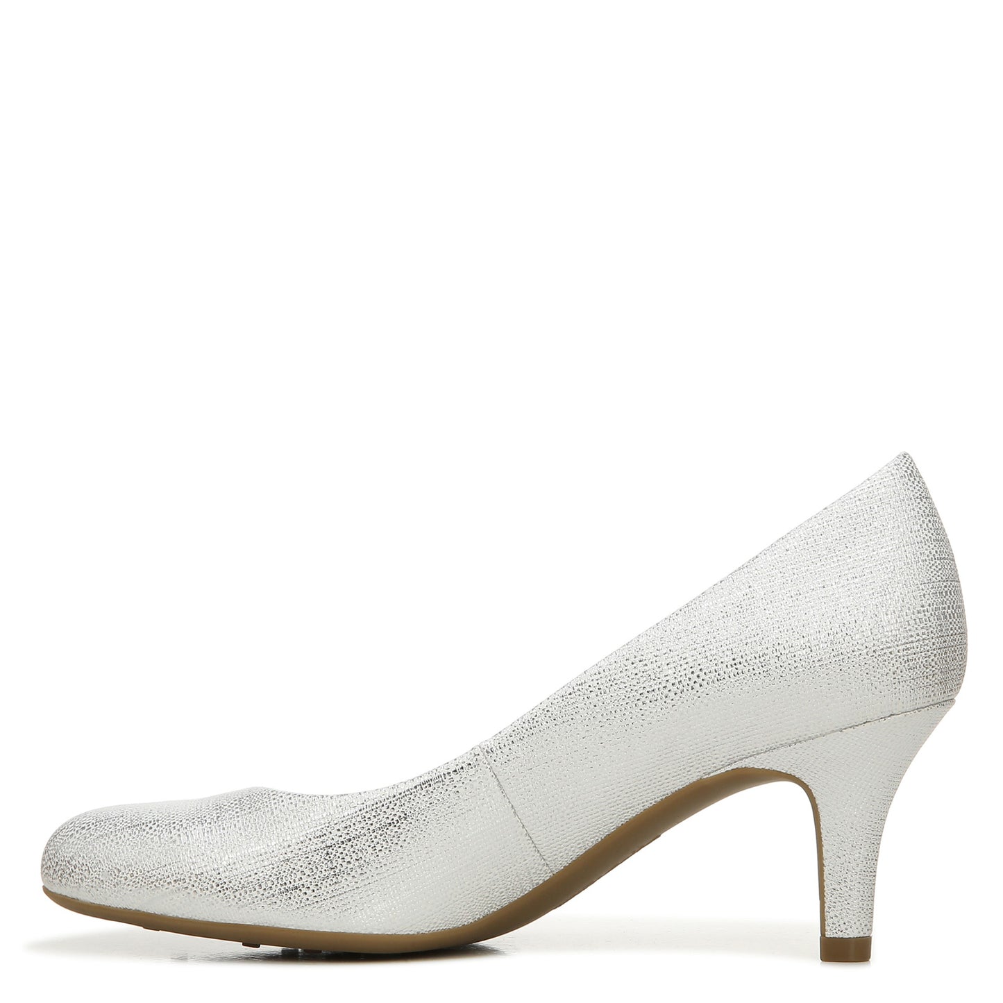 Peltz Shoes Women's LifeStride Parigi Pump Silver B5988FU034