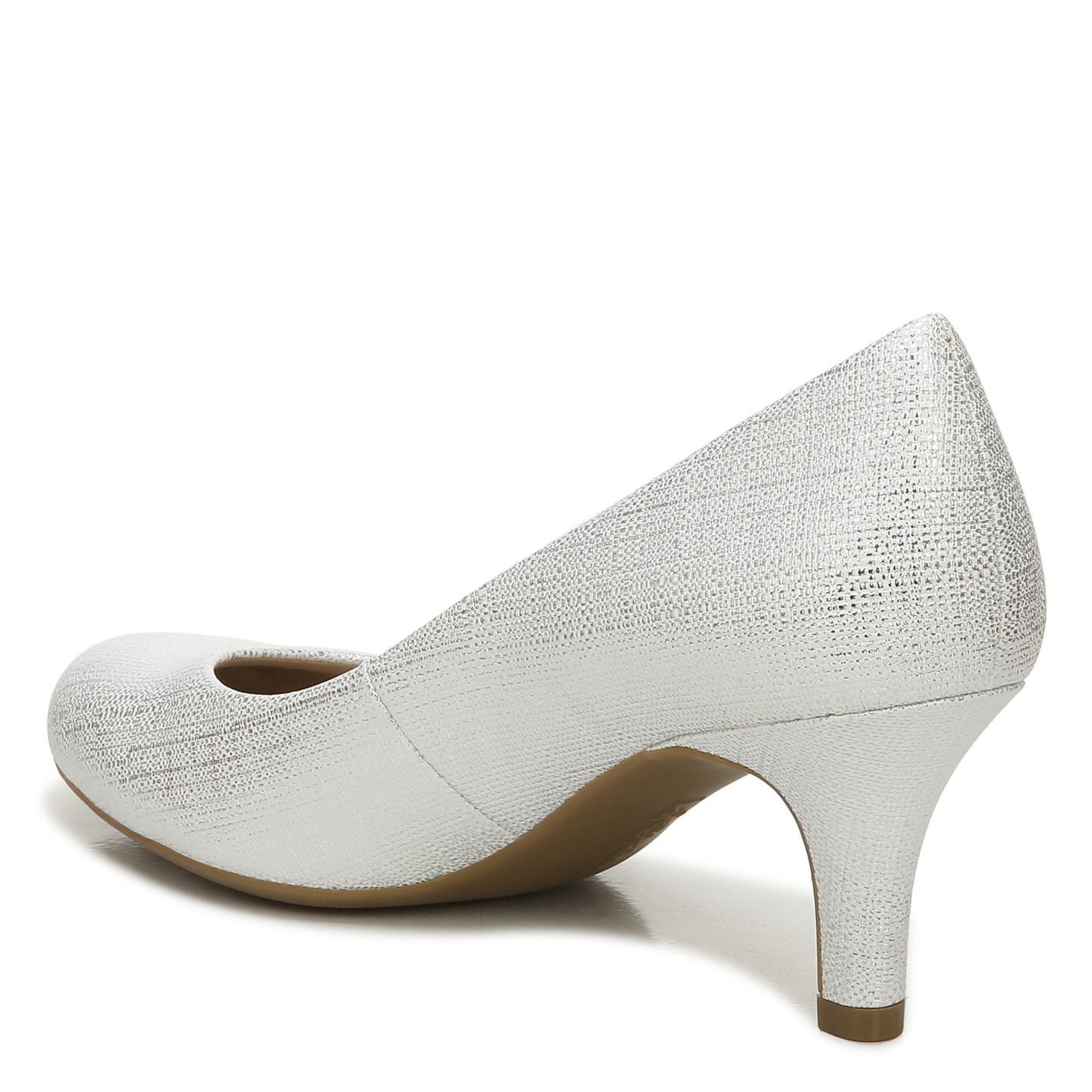 Peltz Shoes Women's LifeStride Parigi Pump Silver B5988FU034
