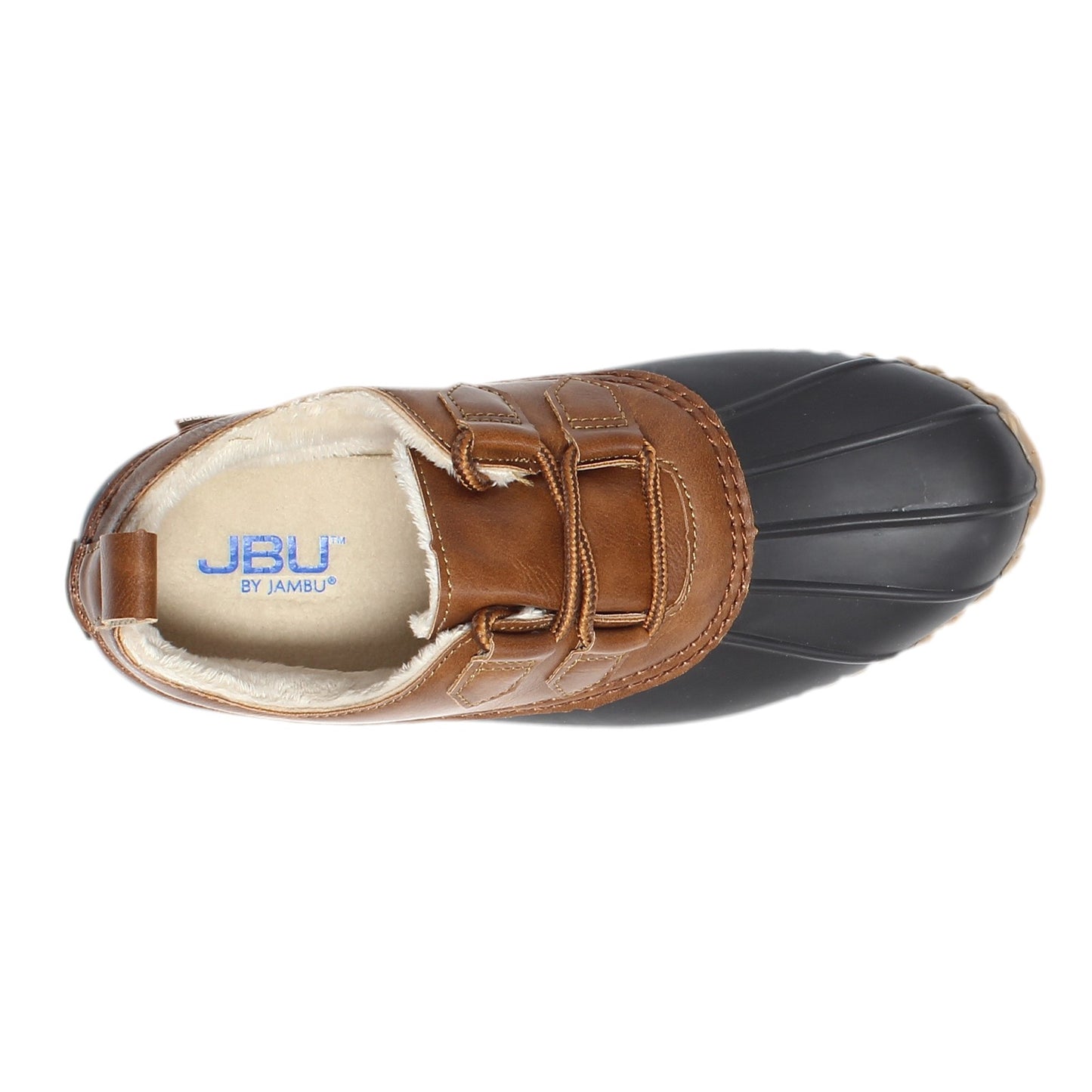 Peltz Shoes Women's JBU by Jambu Glenda Duck Boot Brown B9GLD34