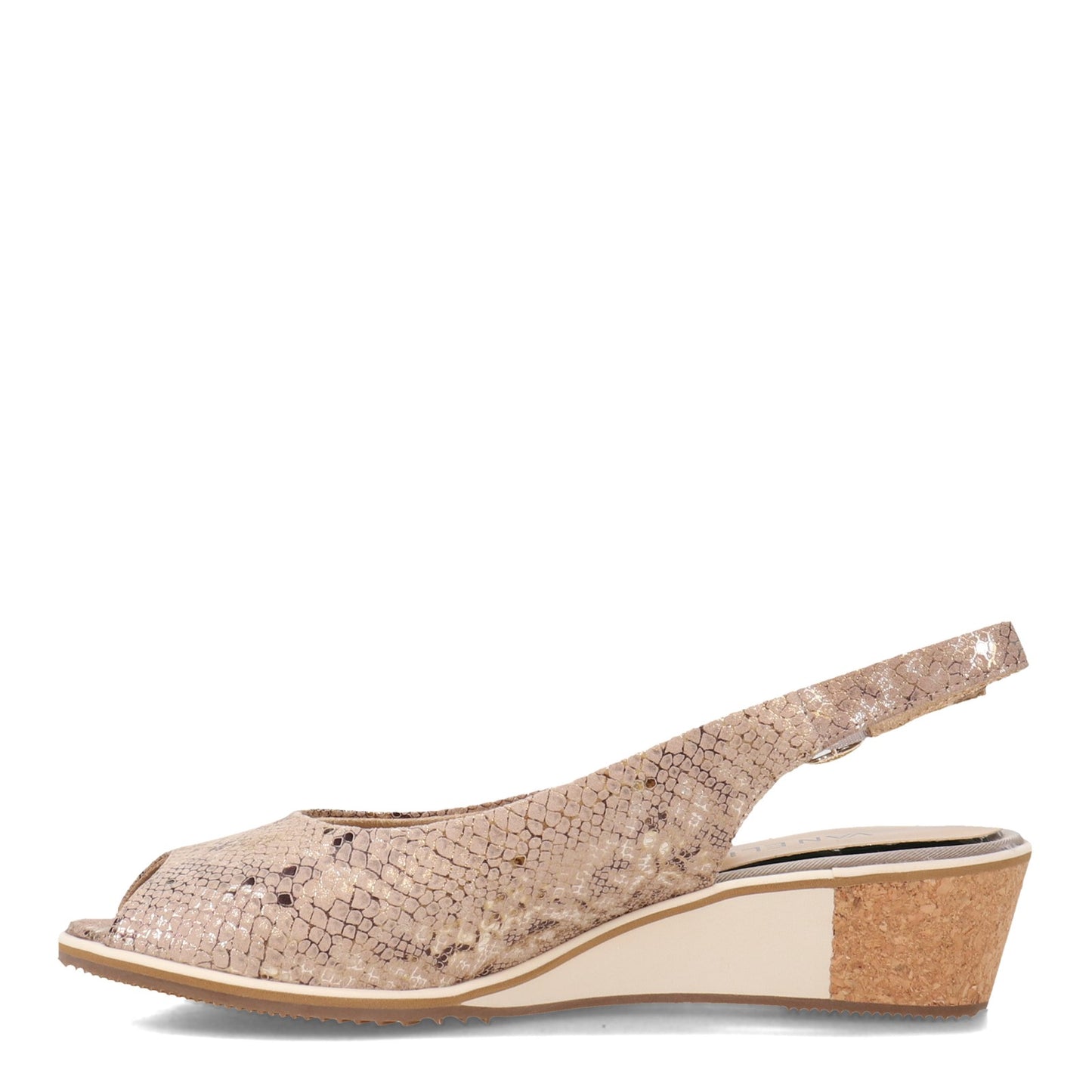 Peltz Shoes Women's Vaneli Baise Sandal OPAL BONE BAISE-OPAL ROCK