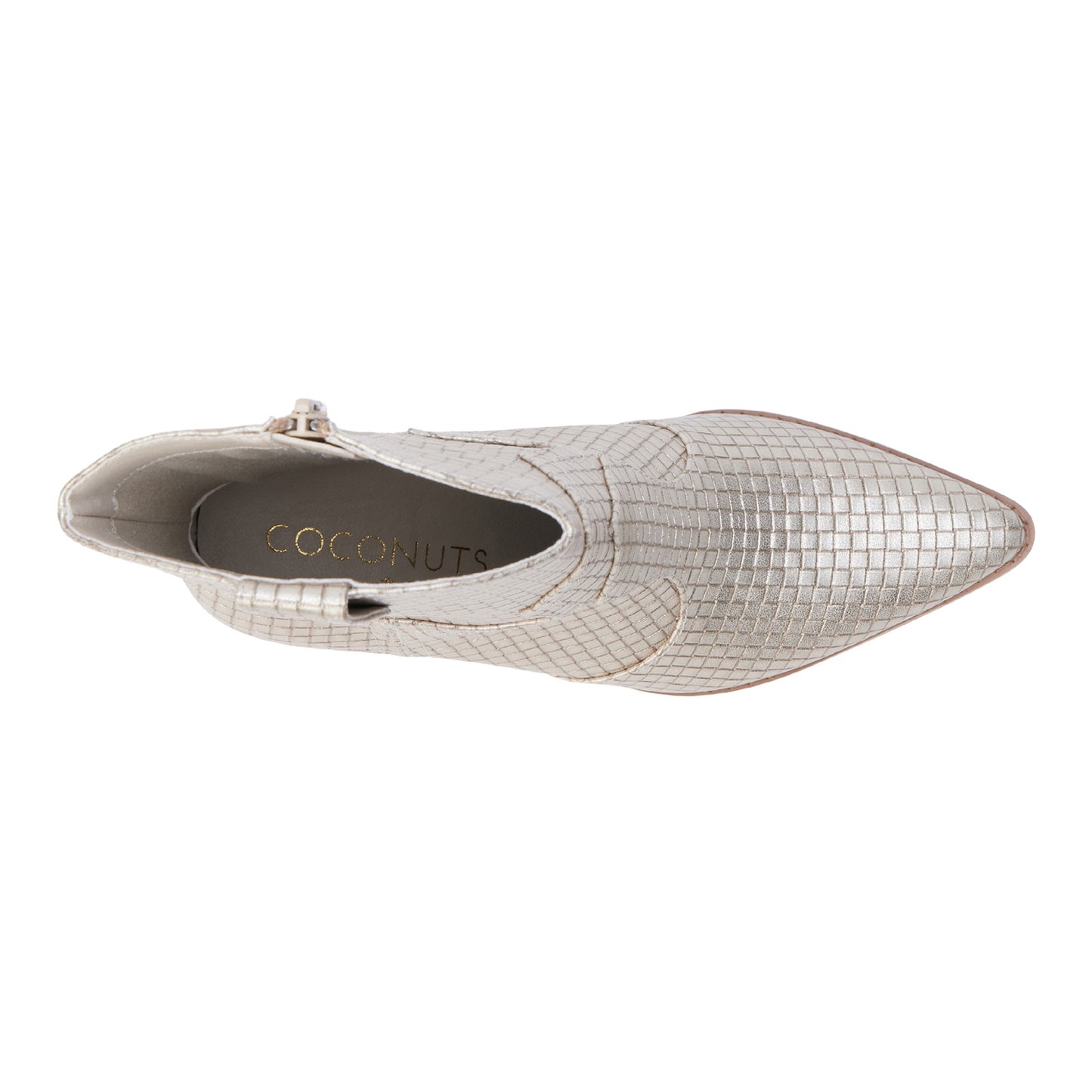 Peltz Shoes Women's Coconuts By Matisse Bambi Boot GOLD WEAVE BAMBI GOLD WEAVE